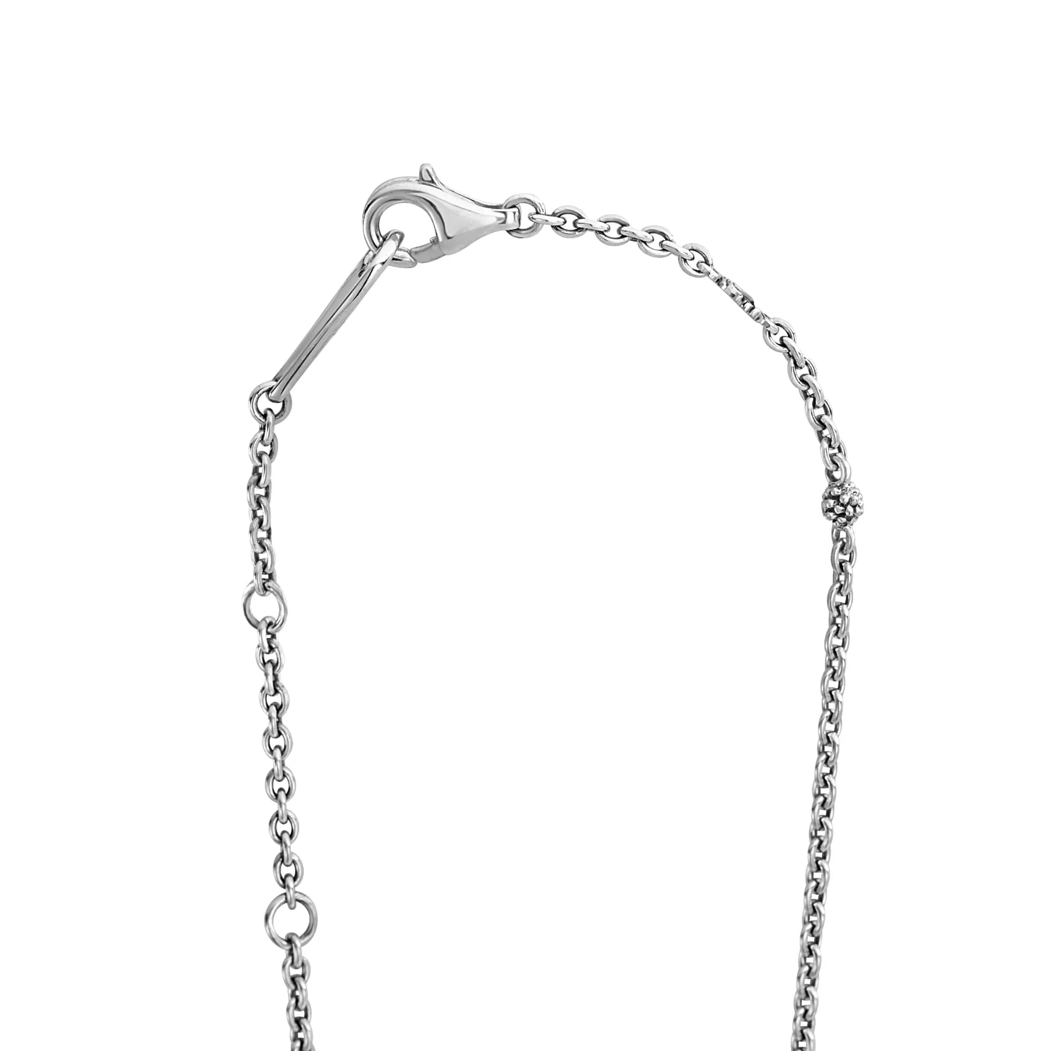 North Star Two-Tone Star Diamond Pendant Necklace sold by LAGOS product image thumbnail 5