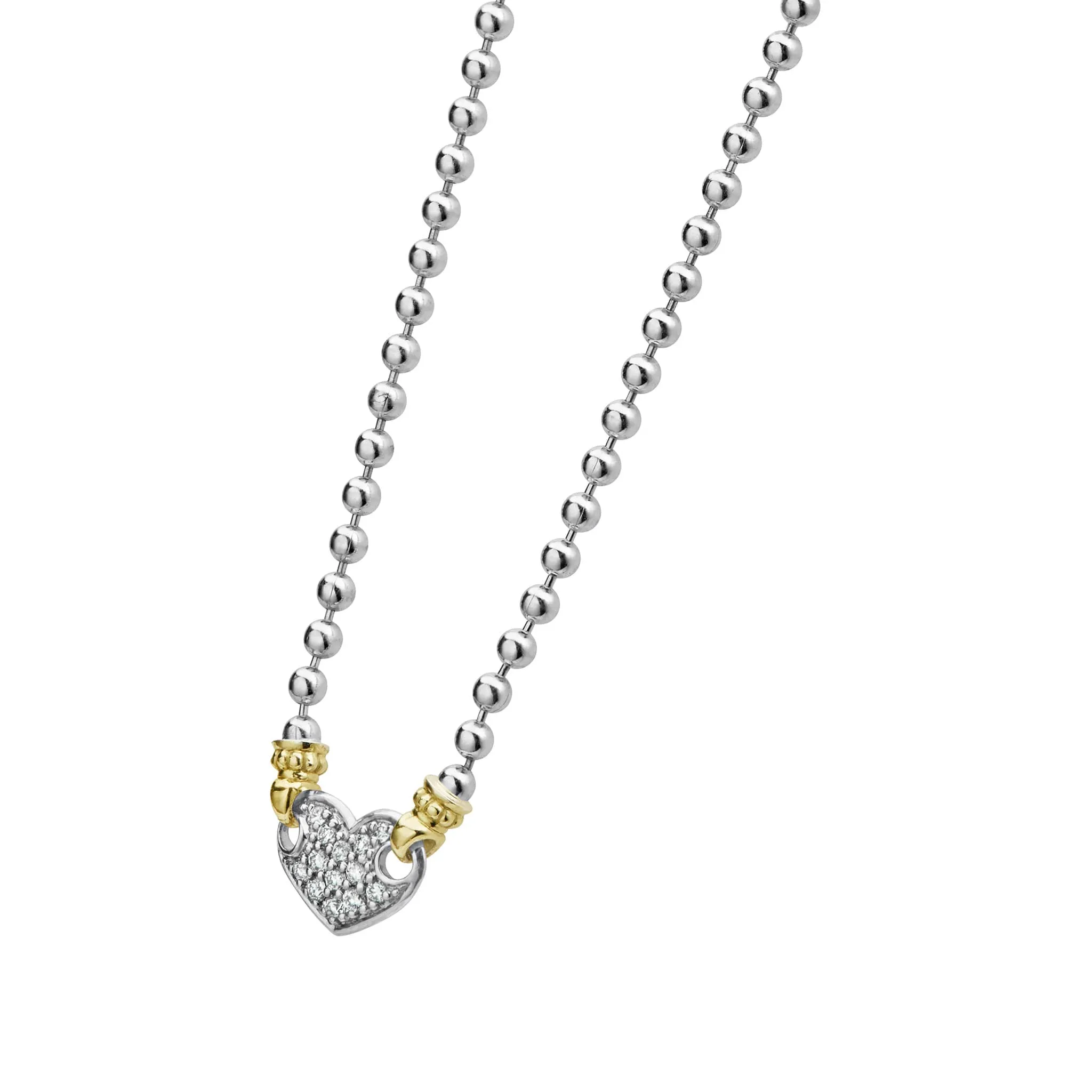 Beloved Diamond Heart Necklace sold by LAGOS product image thumbnail 5