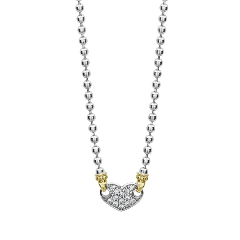 Beloved Diamond Heart Necklace sold by LAGOS