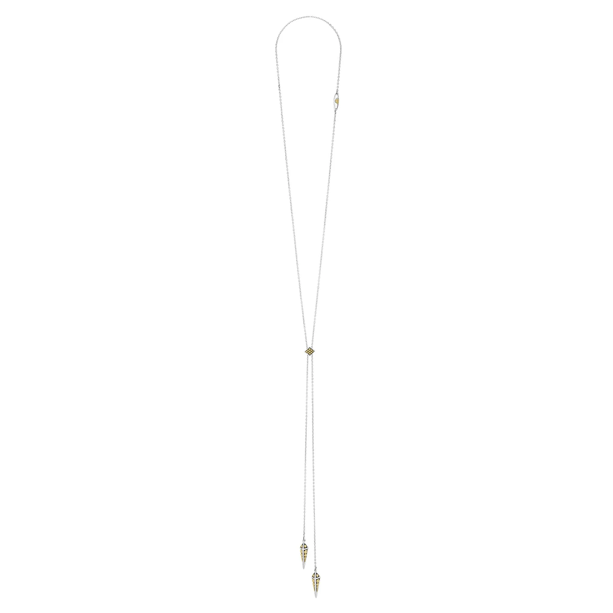 KSL Pyramid Lariat Necklace sold by LAGOS product image thumbnail 3