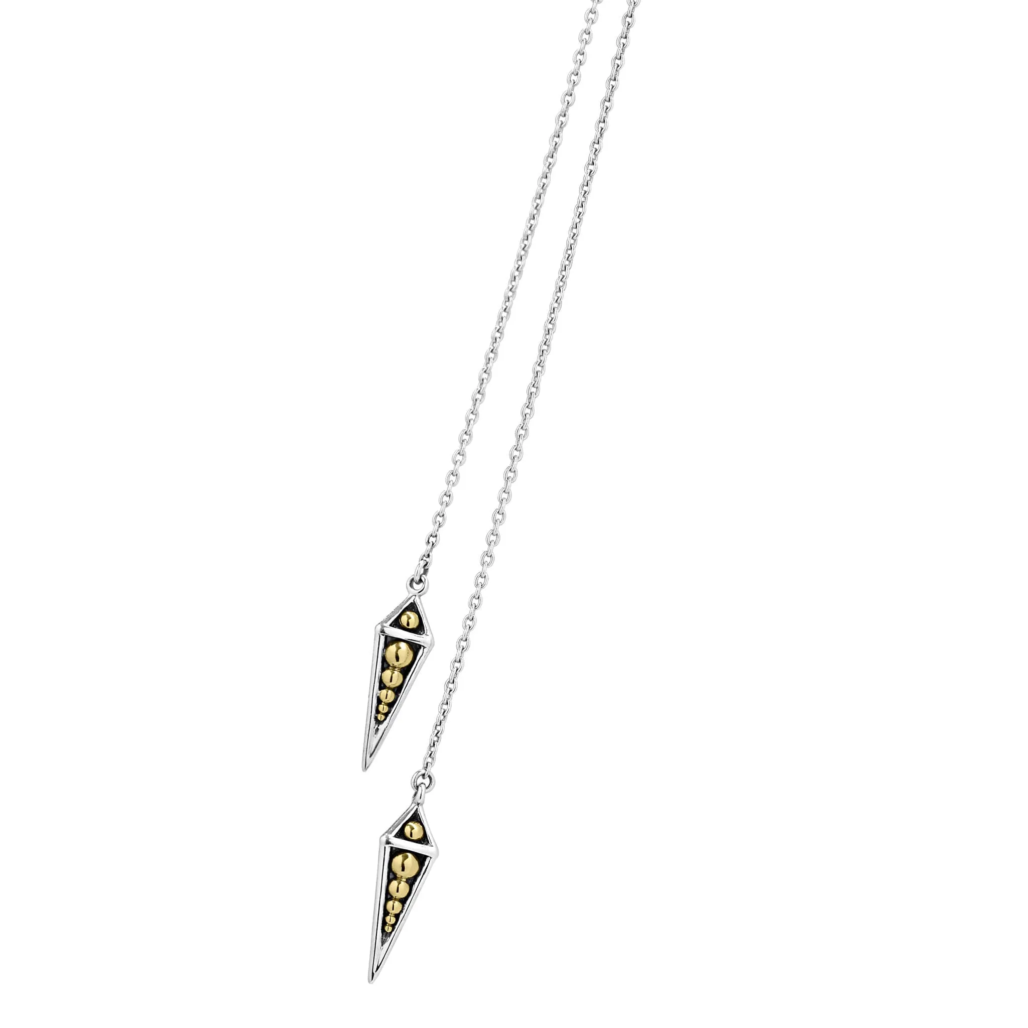 KSL Pyramid Lariat Necklace sold by LAGOS product image thumbnail 4