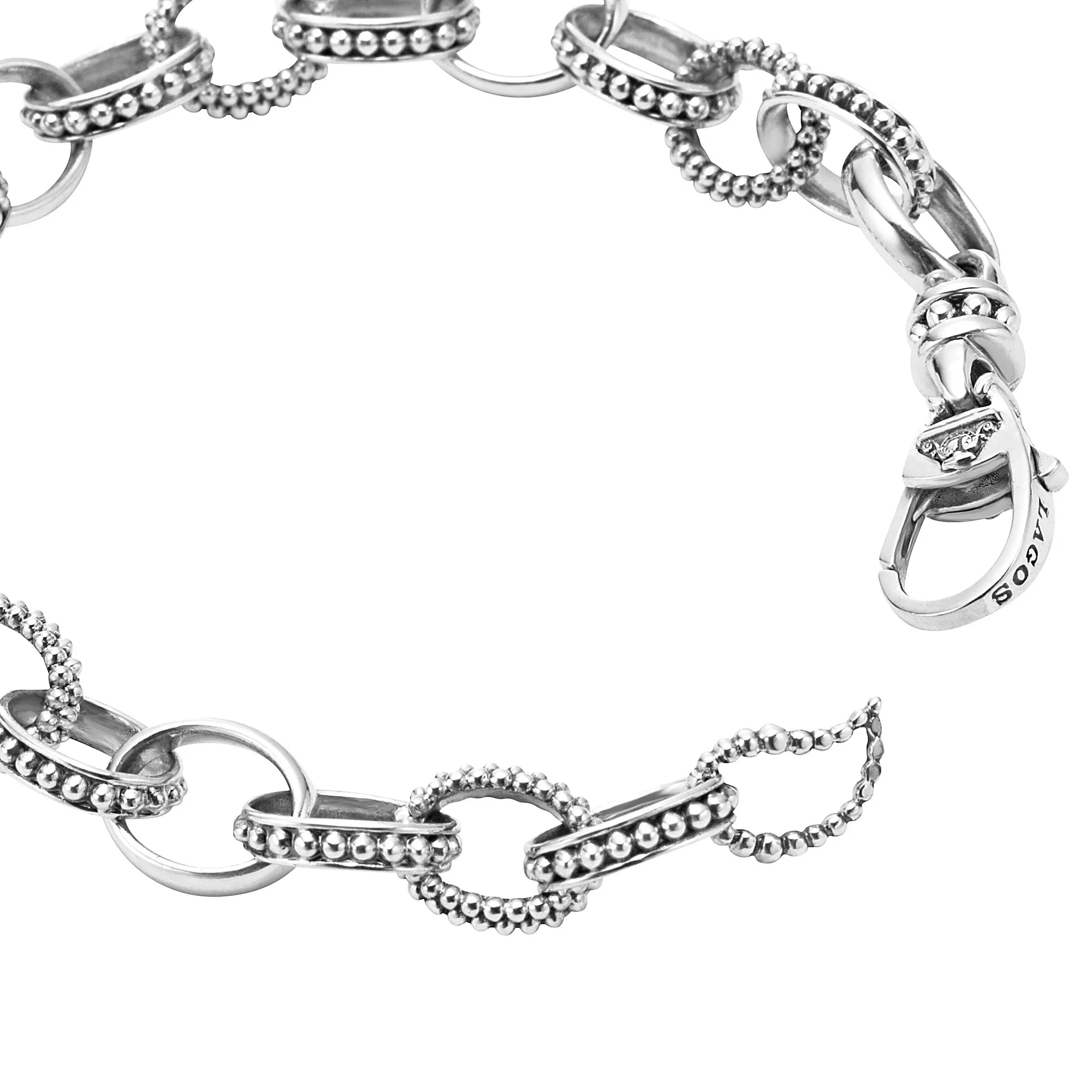 Signature Caviar Caviar Bead Link Bracelet sold by LAGOS product image thumbnail 5