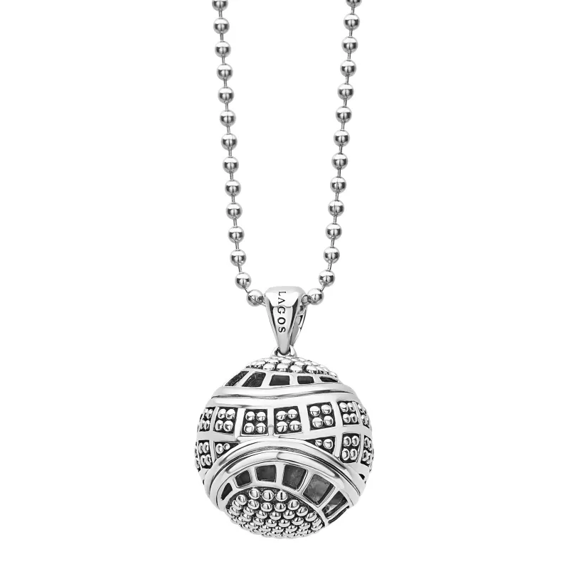 Keep Memory Alive Ball Pendant Necklace sold by LAGOS