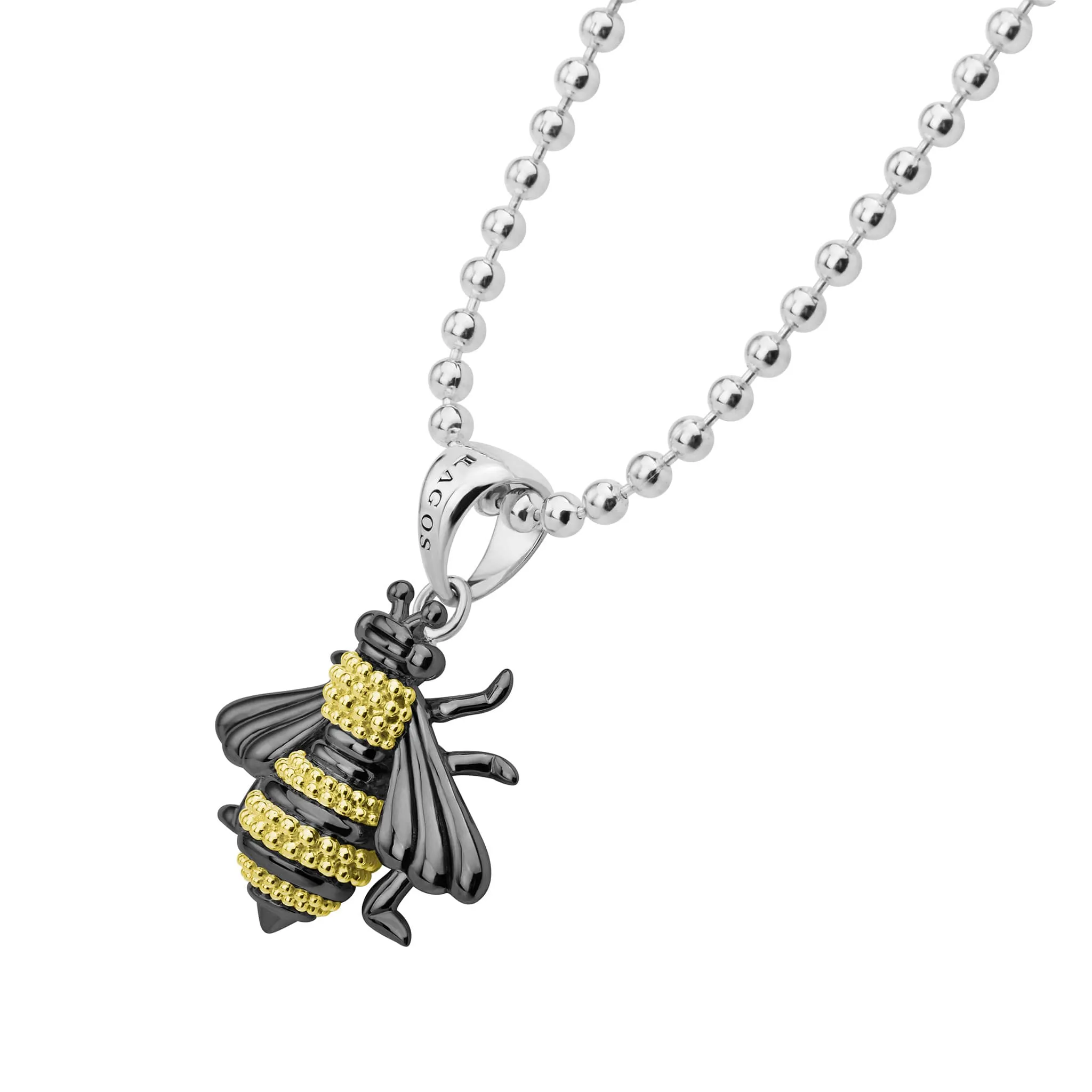 Rare Wonders Large Honeybee Necklace sold by LAGOS product image thumbnail 5