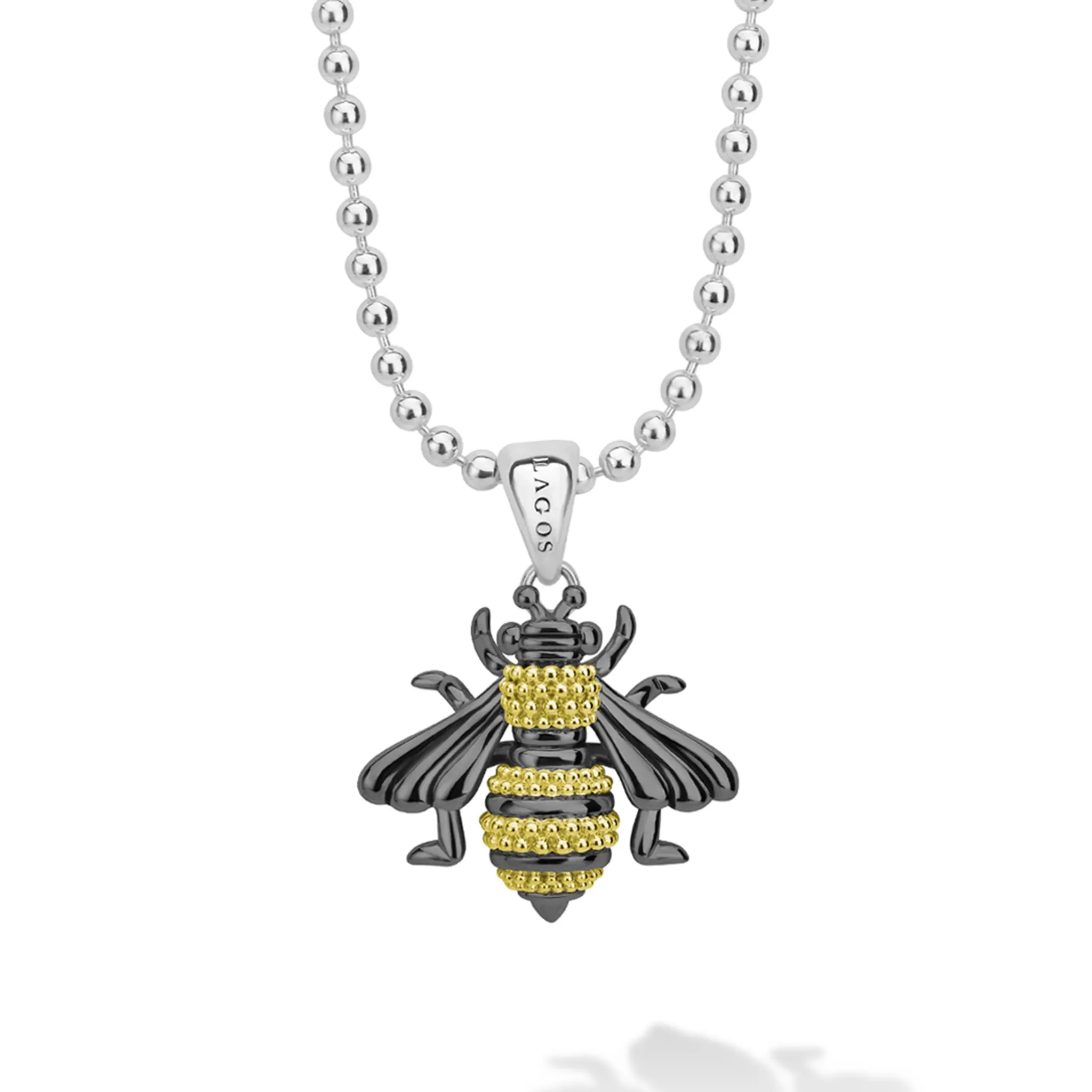 Rare Wonders Large Honeybee Necklace sold by LAGOS