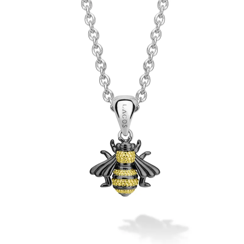 Rare Wonders Small Honeybee Necklace sold by LAGOS