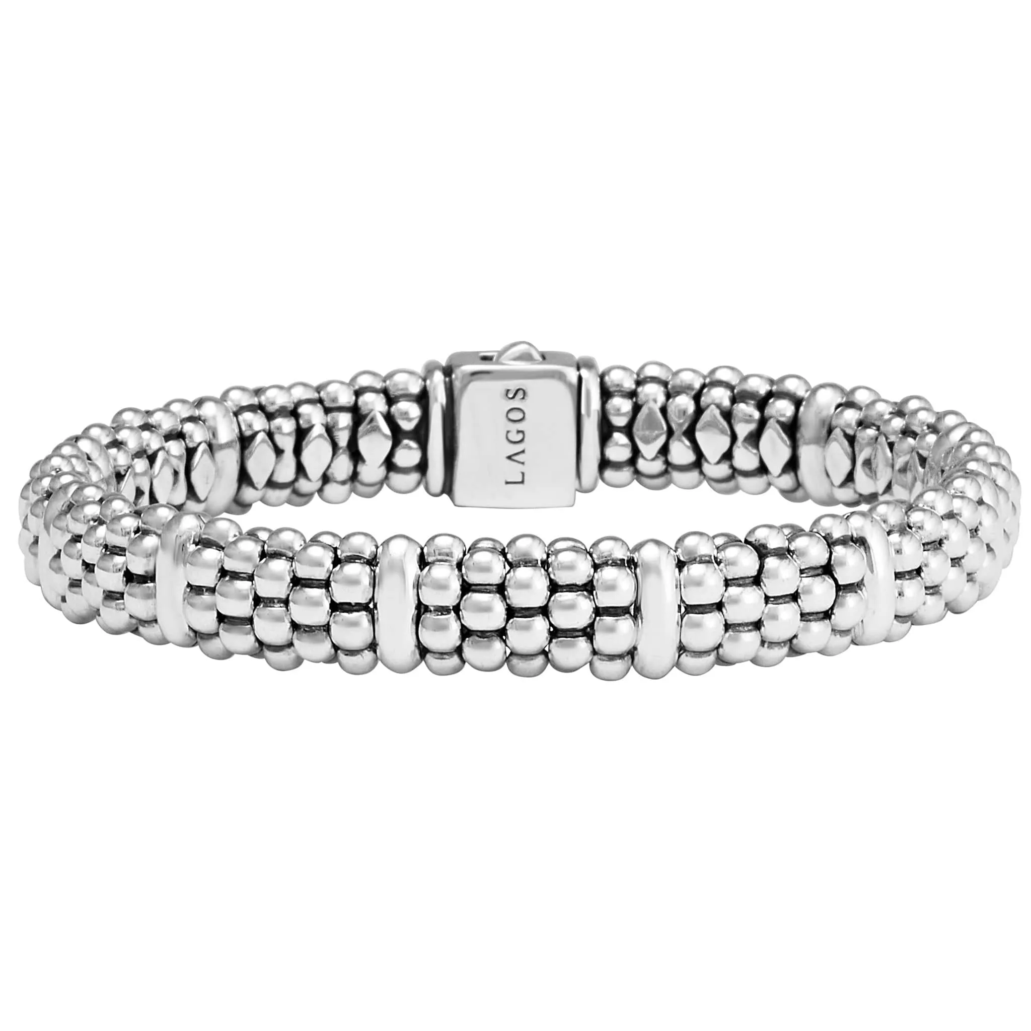 Signature Caviar Two-Tone Pearl Bracelet Gift Set sold by LAGOS product image thumbnail 5