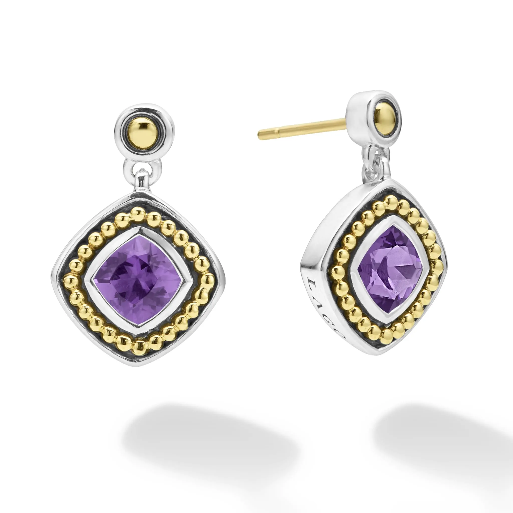 Rittenhouse Amethyst Drop Earrings sold by LAGOS product image thumbnail 3