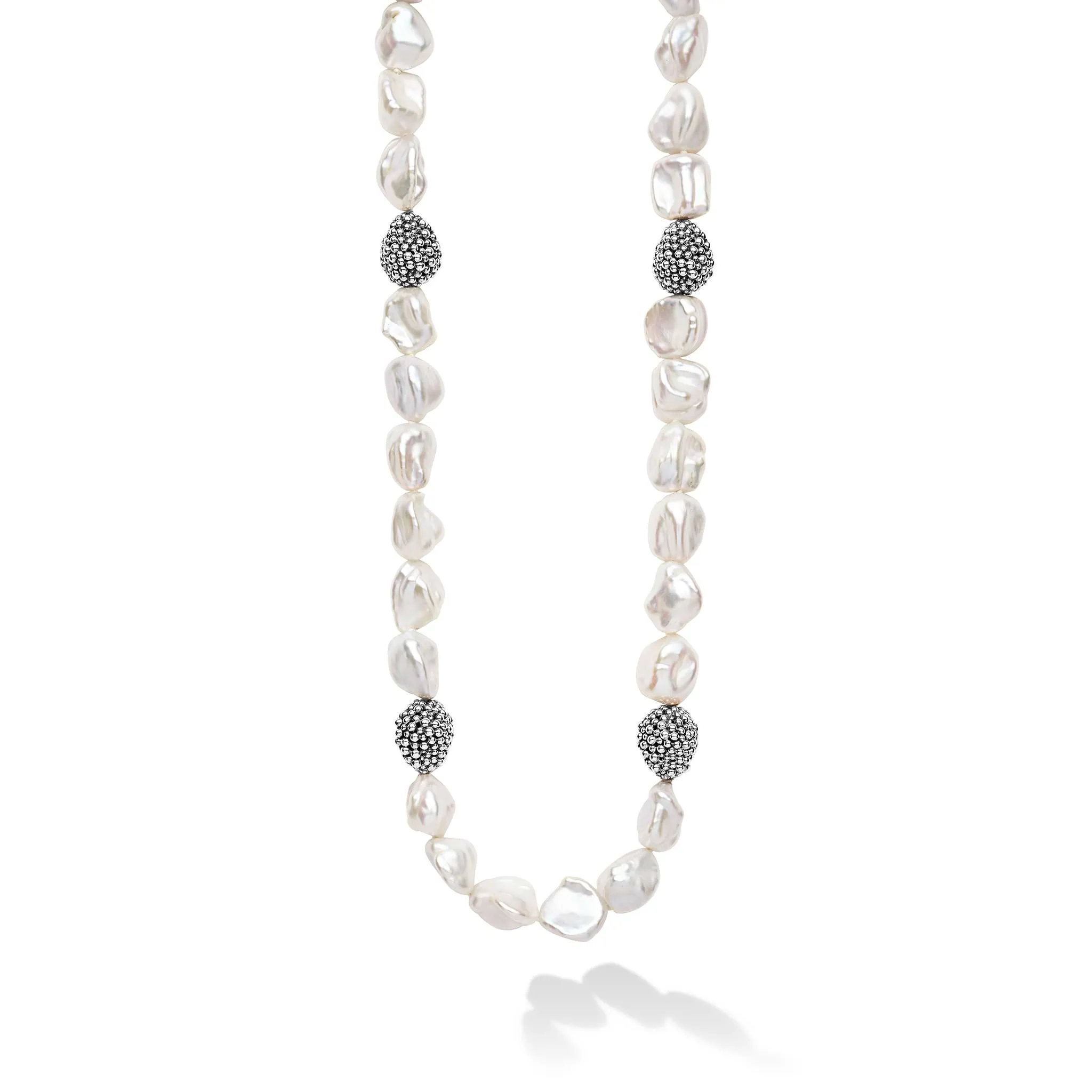 Luna Keshi Pearl Necklace | 18 inch sold by LAGOS