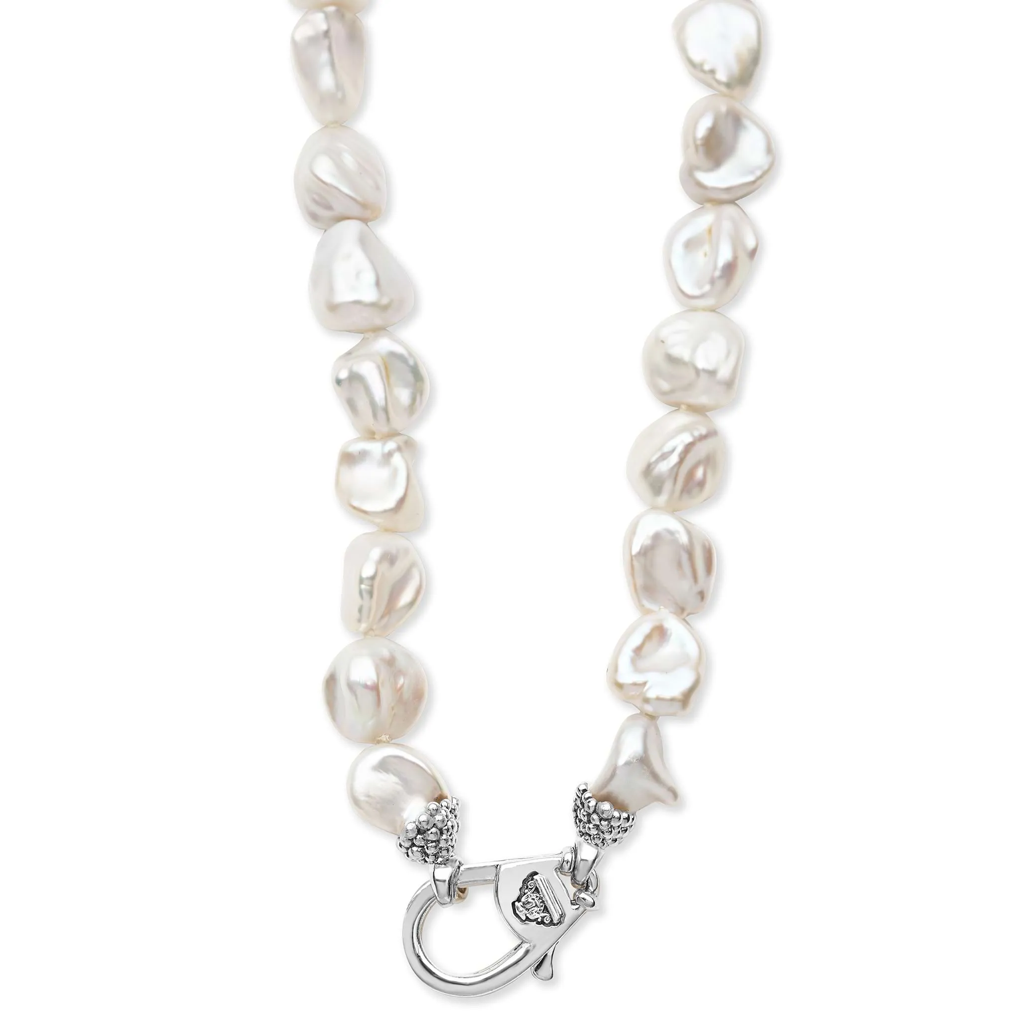 Luna Keshi Pearl Necklace | 18 inch sold by LAGOS product image thumbnail 5