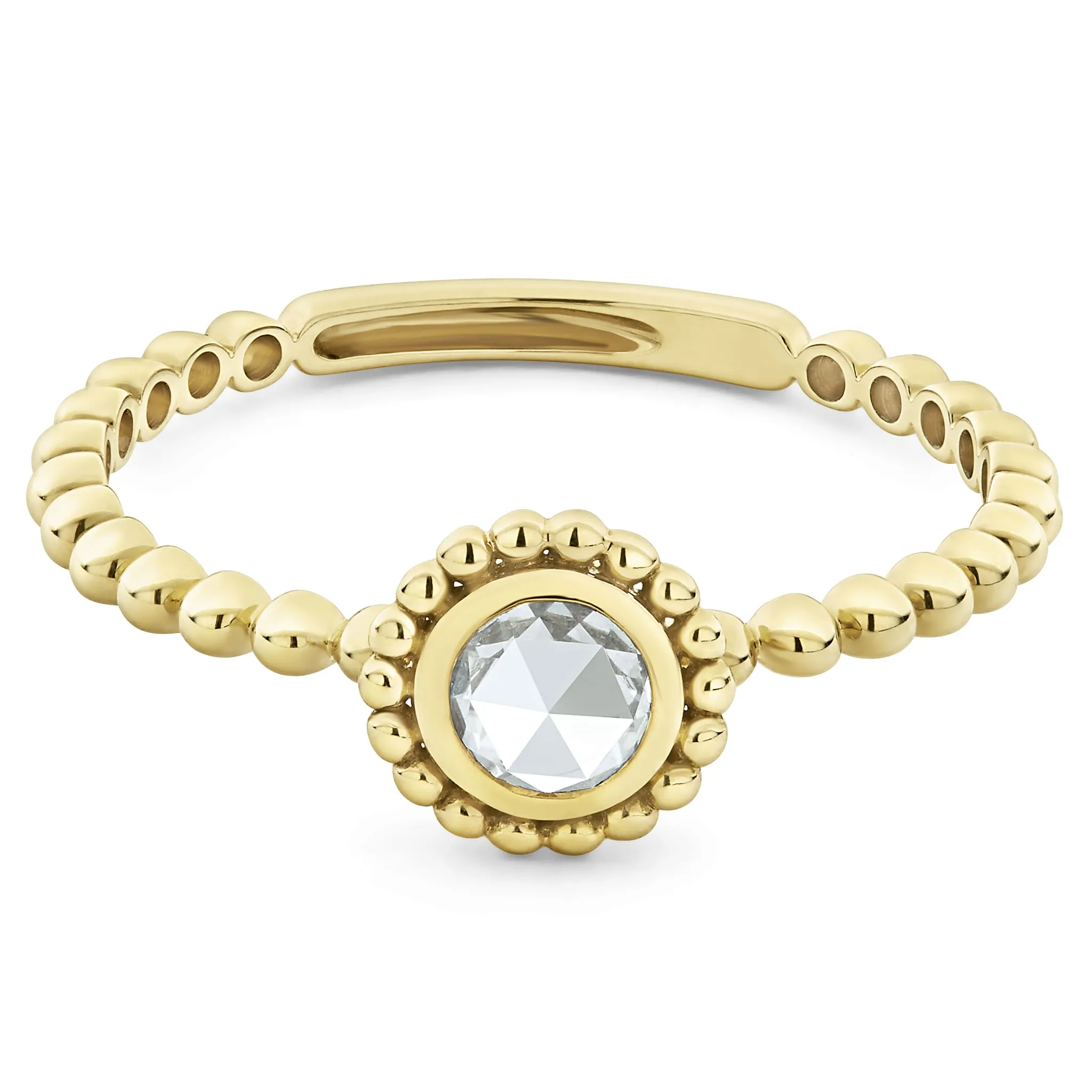 Covet Medium Rose Cut Diamond Ring sold by LAGOS product image thumbnail 3