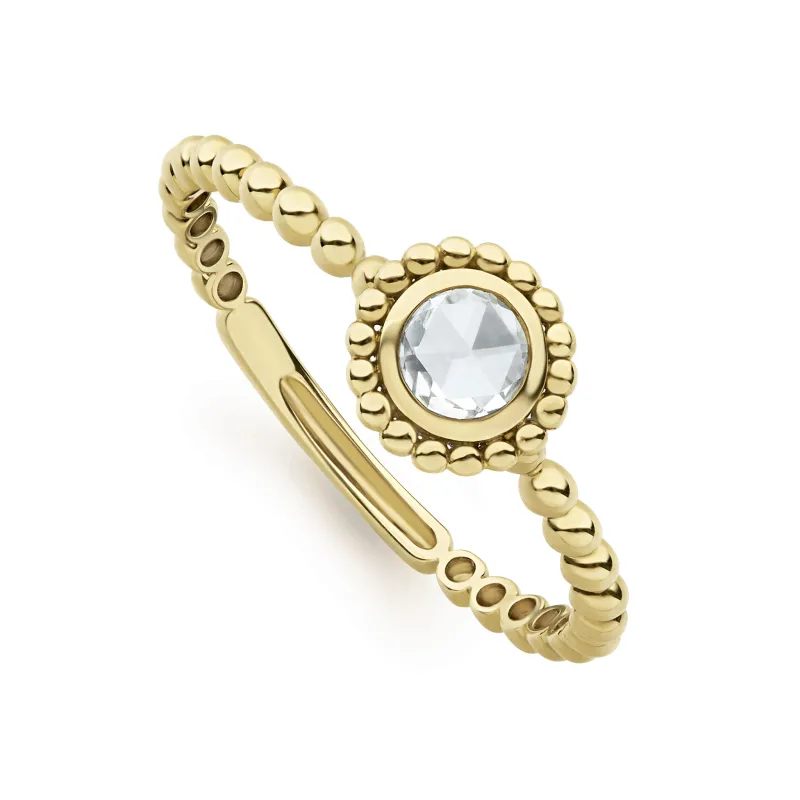 Covet Medium Rose Cut Diamond Ring sold by LAGOS