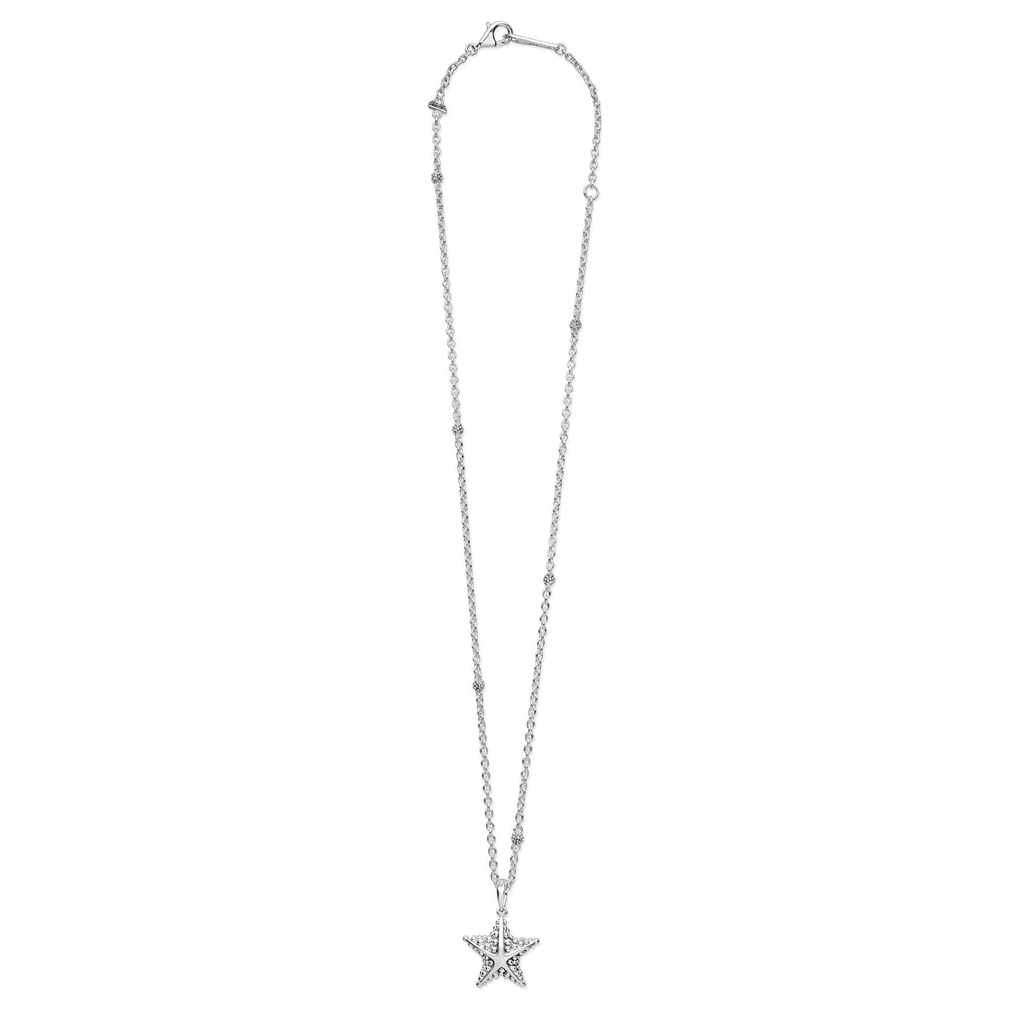 Rare Wonders Sterling Silver Mini Starfish Pendant Necklace sold by LAGOS product image thumbnail 2