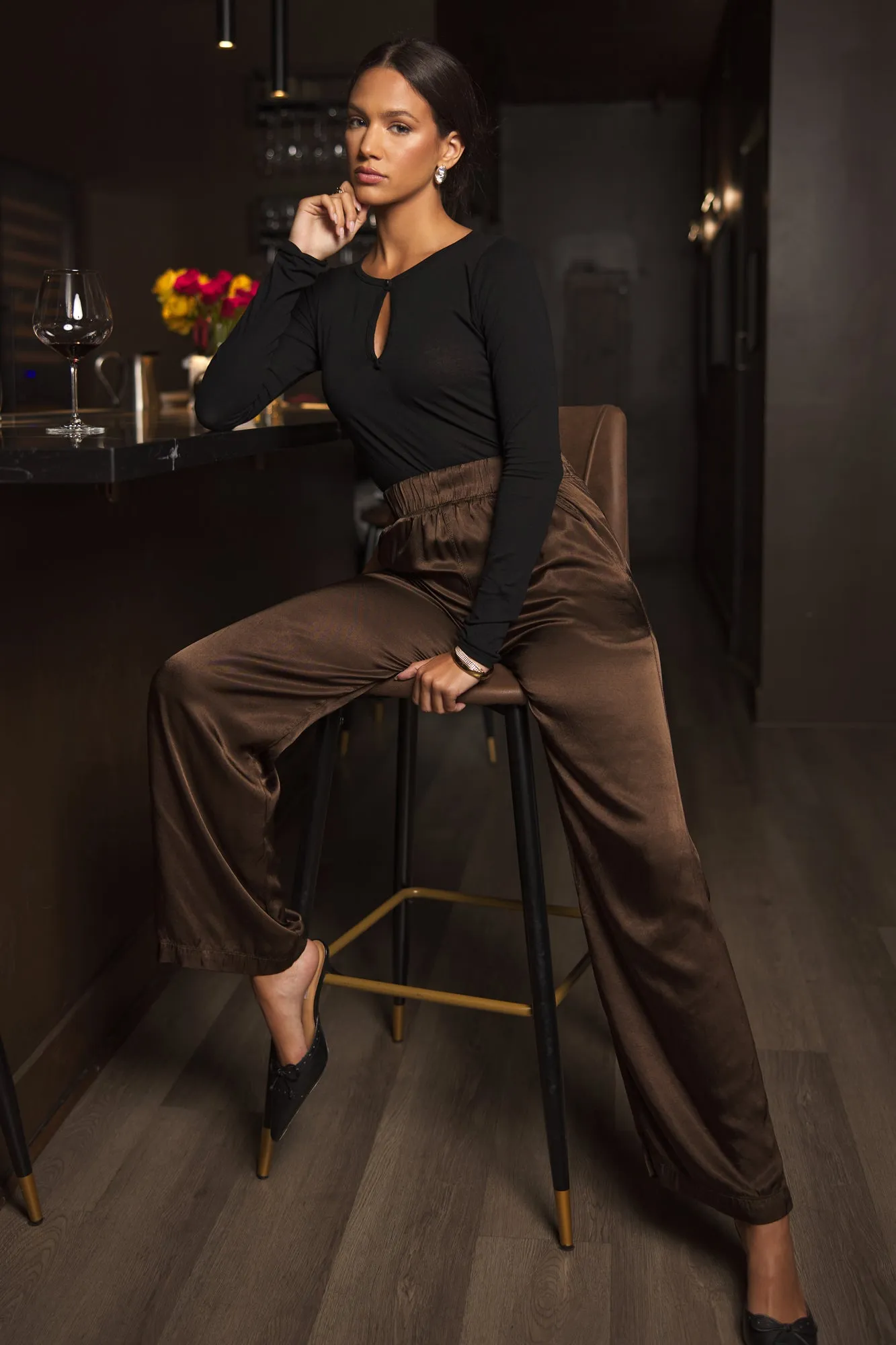 OWEN SILKY WIDE LEG - FINAL SALE sold by LAmade