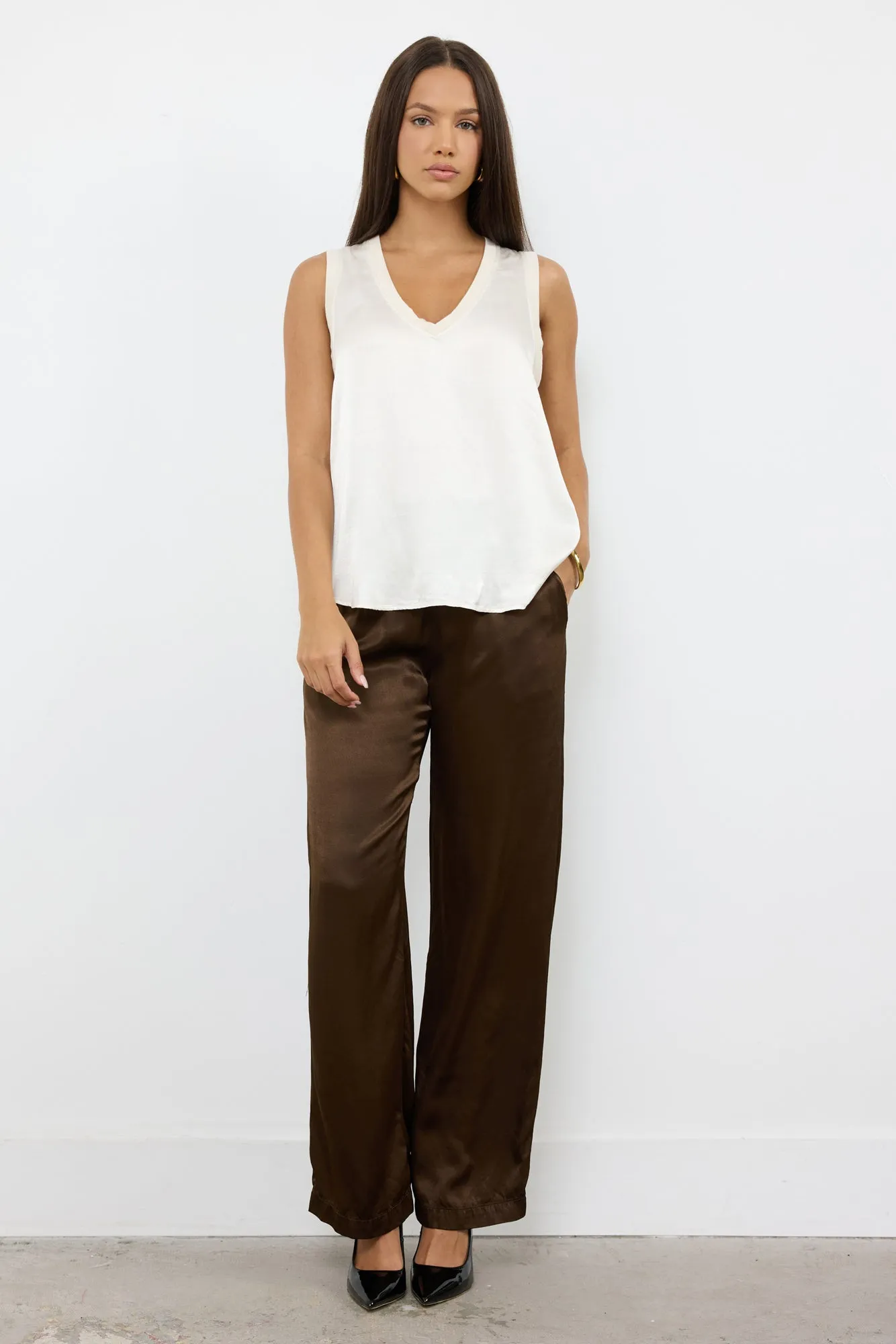 CLEO SILKY TANK - FINAL SALE sold by LAmade product image thumbnail 2