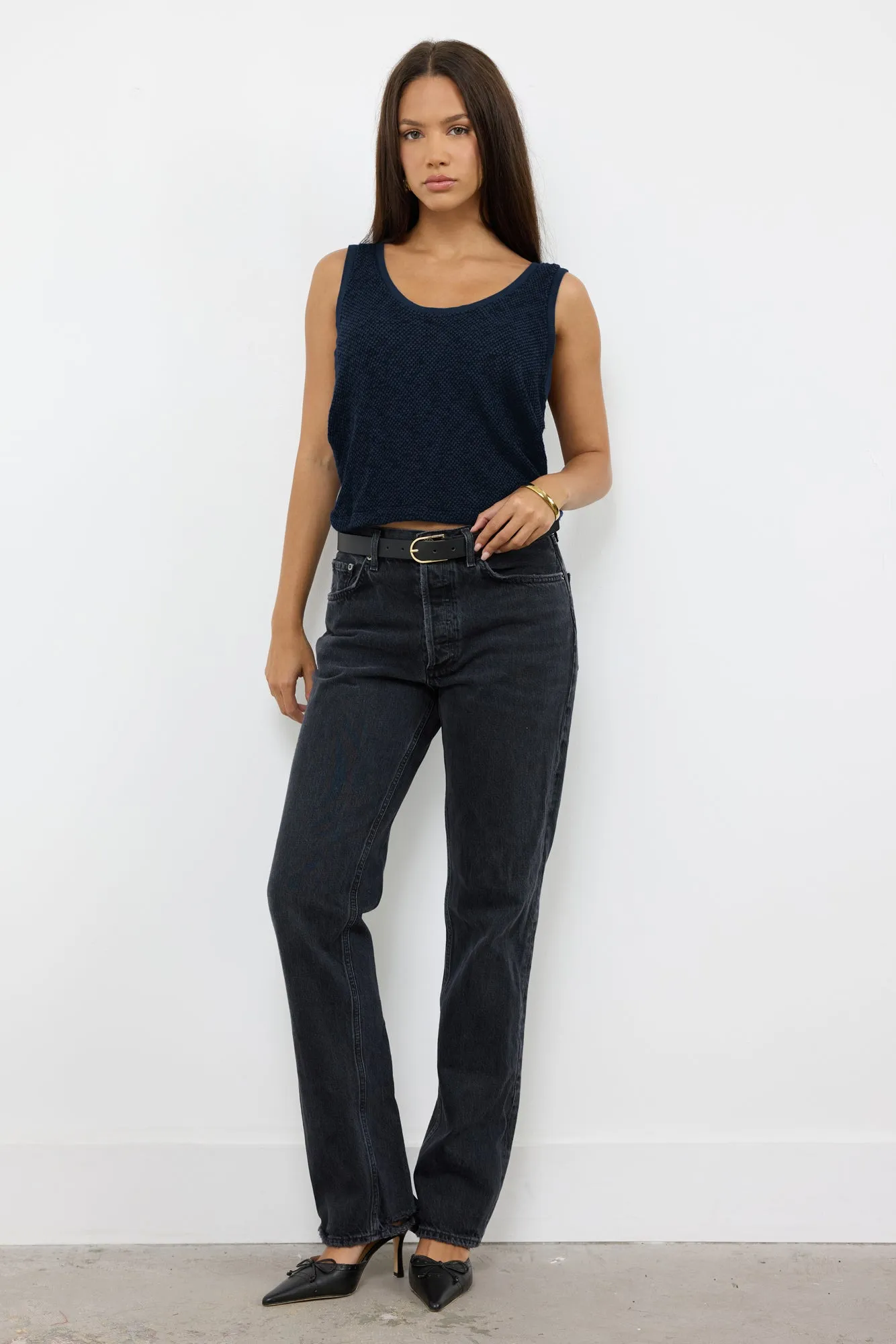 NEVEAH SWEATER KNIT TANK (FINAL SALE) sold by LAmade product image thumbnail 2