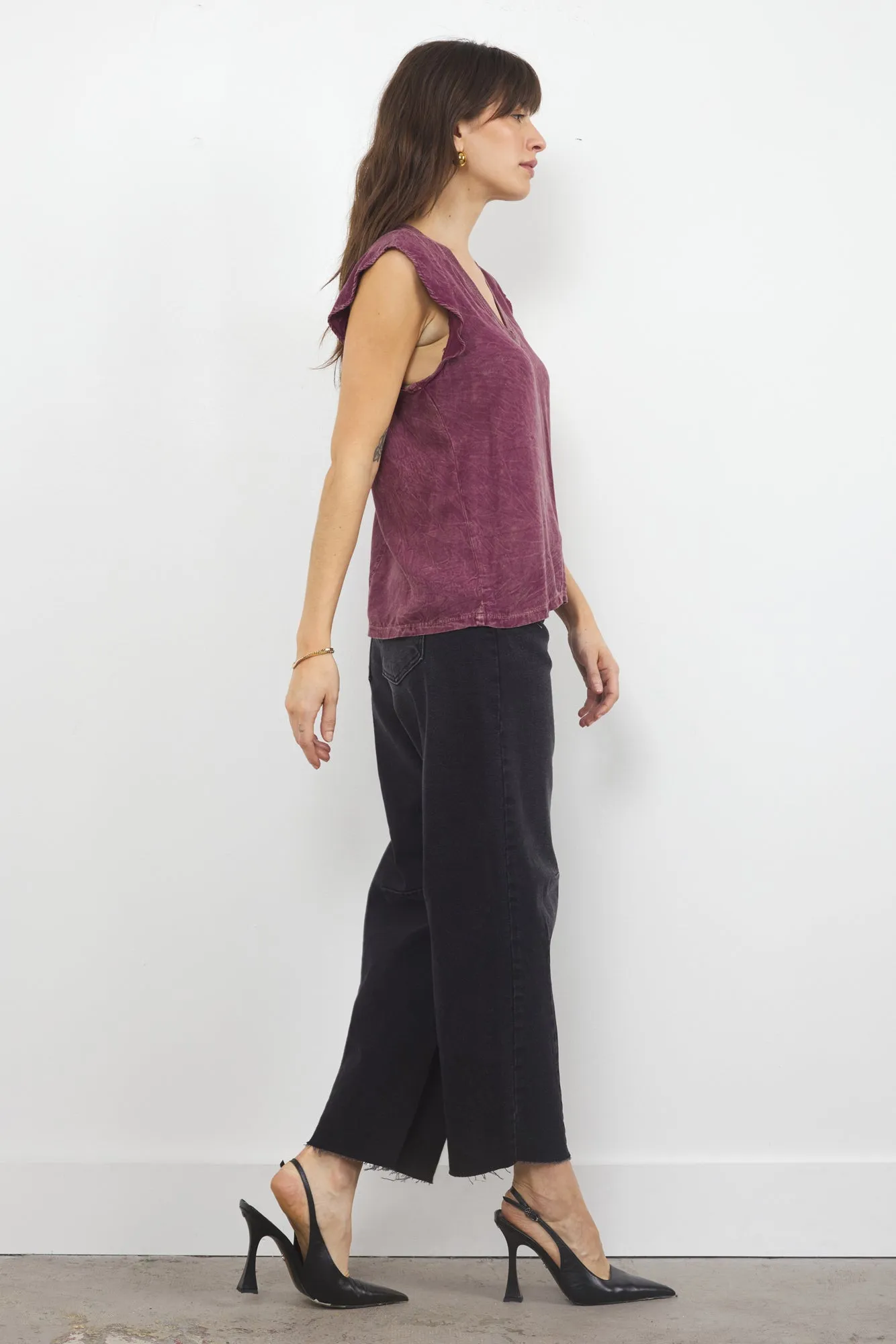 FINN TWILL TOP - FINAL SALE sold by LAmade product image thumbnail 3