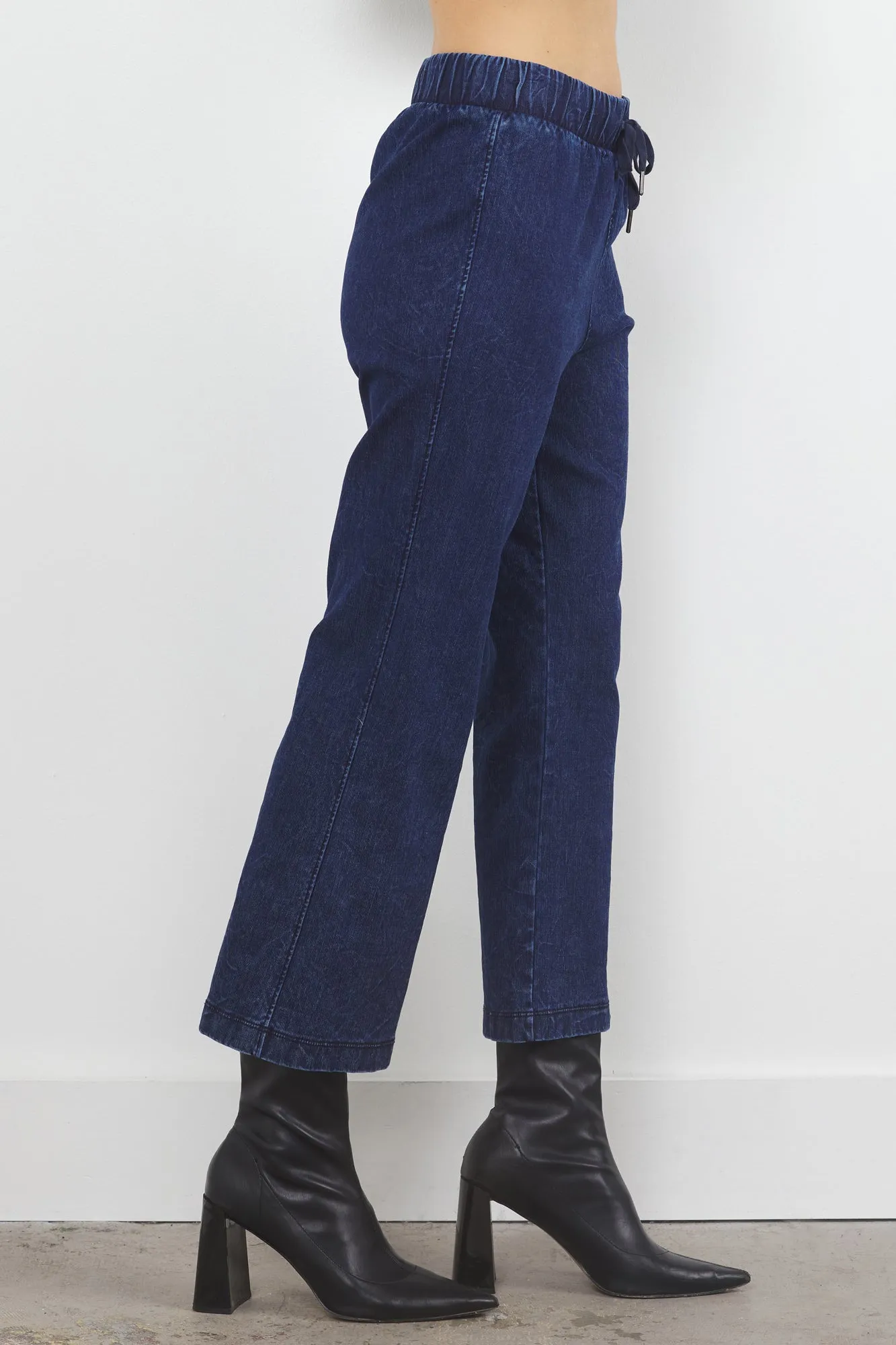 ARIANA DENIM FRENCH TERRY PANT - FINAL SALE sold by LAmade product image thumbnail 3