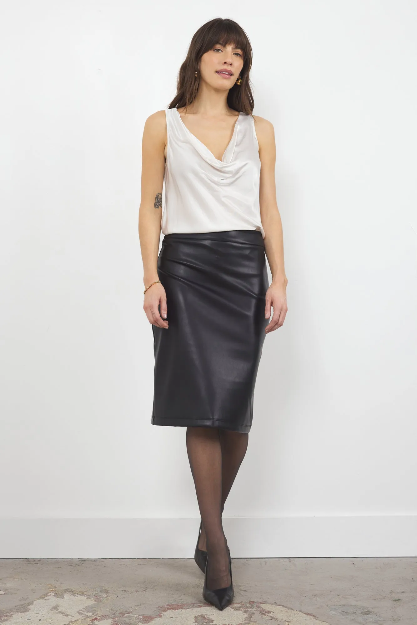 CHARLOTTE SATIN TANK sold by LAmade product image thumbnail 2