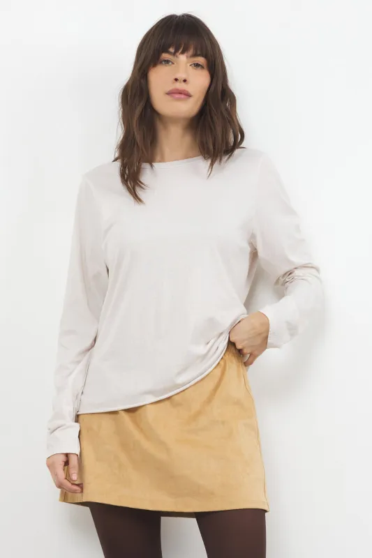 SANTA BARBARA MITERED BACK LONG SLEEVE TEE - FINAL SALE sold by LAmade