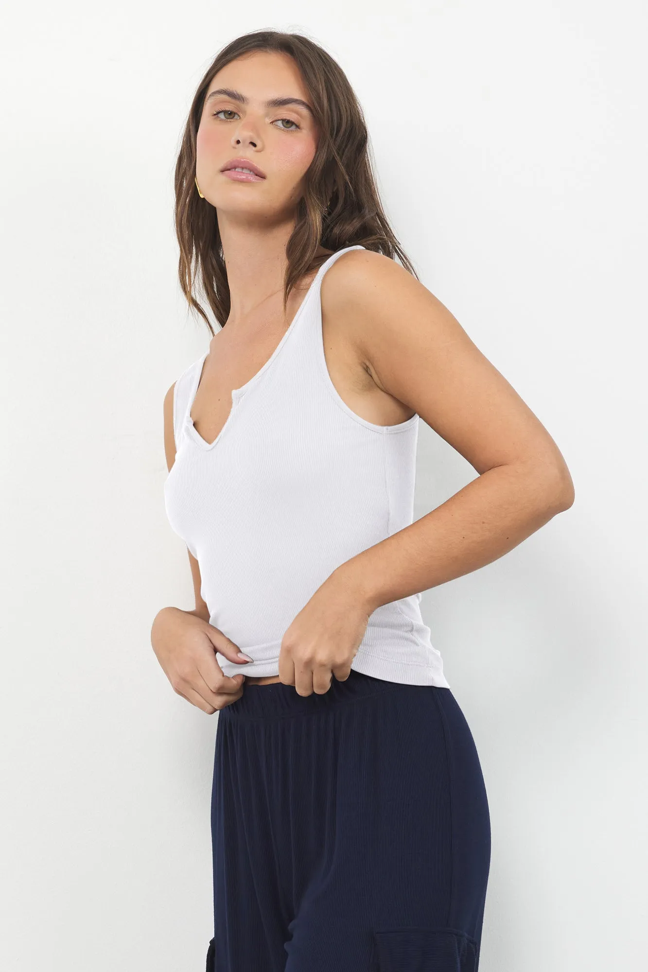 NOTCH RIB TANK - FINAL SALE sold by LAmade product image thumbnail 2