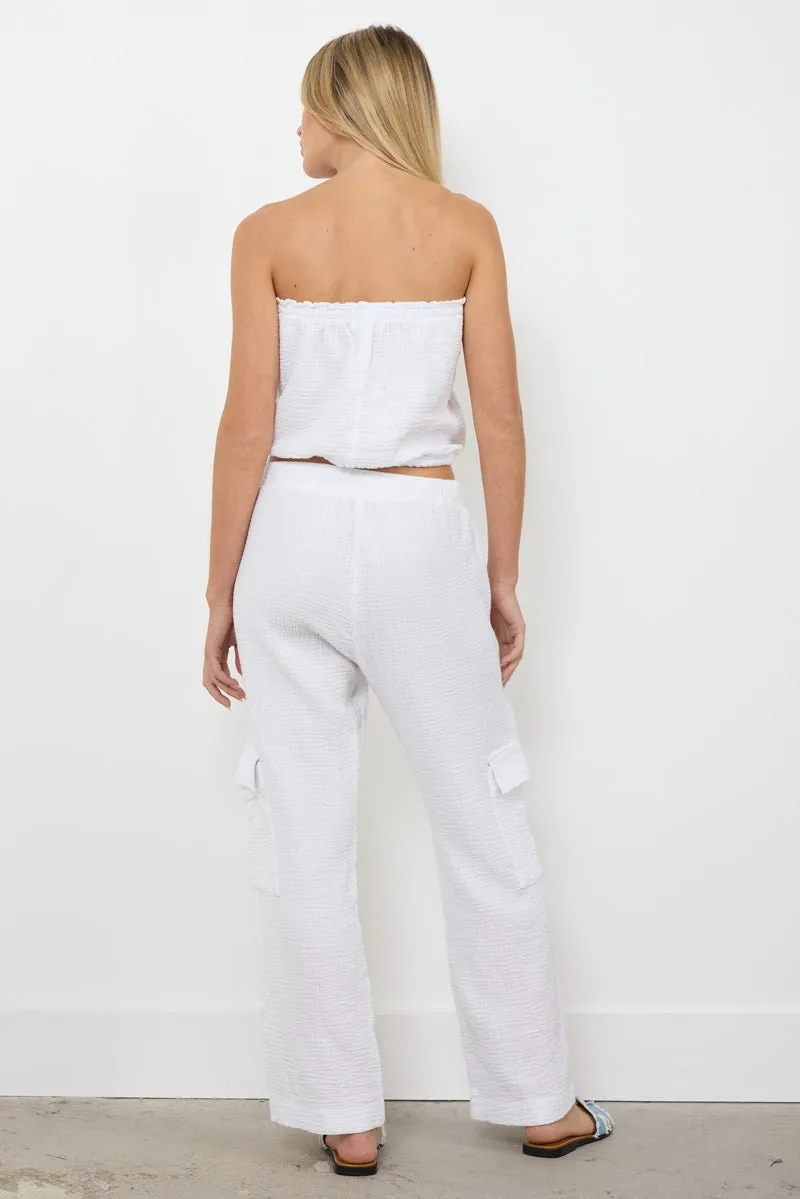 IN THE ROCKS GAUZE BLOUSSON STRAPLESS CAMI - FINAL SALE sold by LAmade product image thumbnail 2