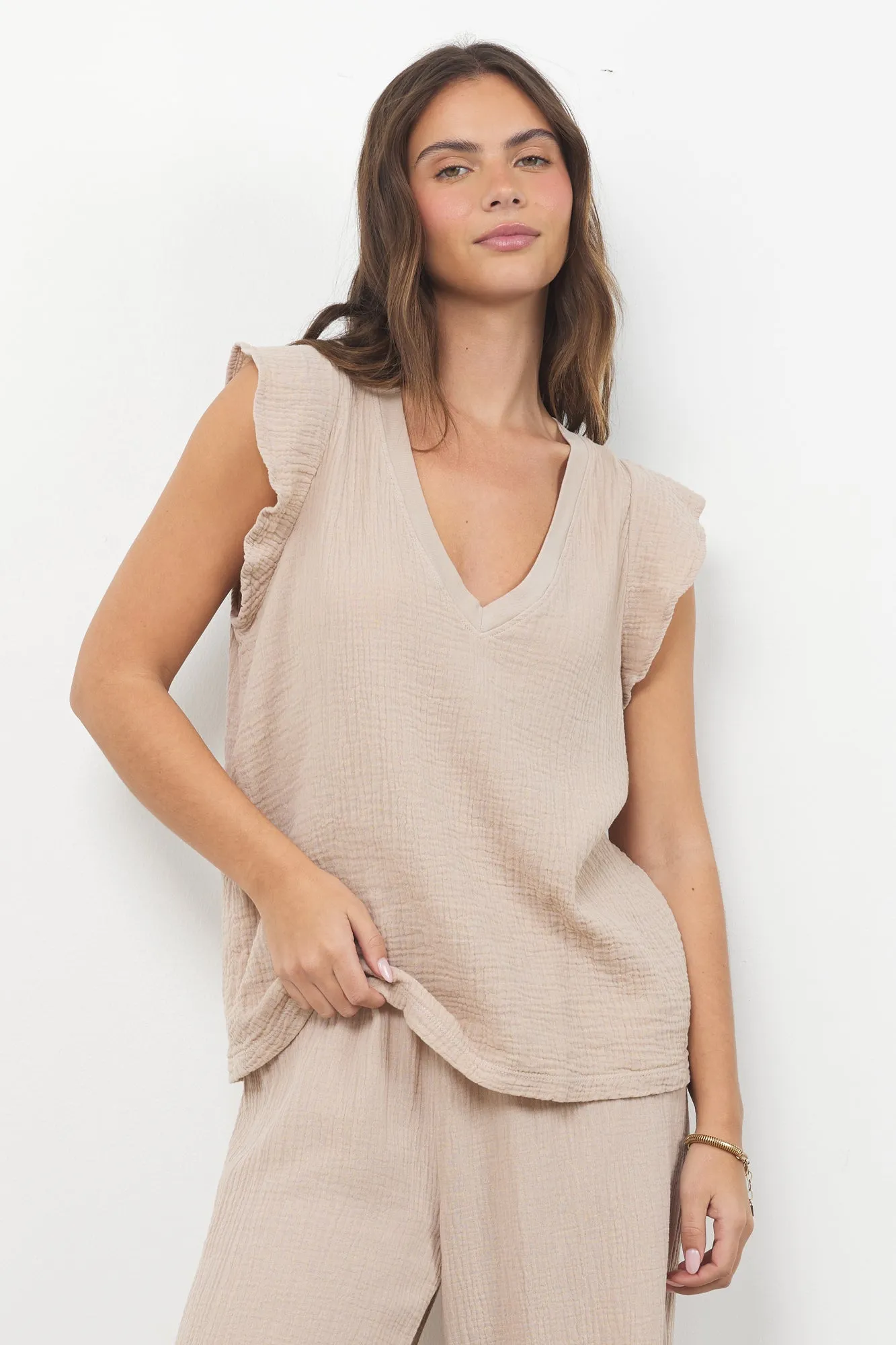 FINN GAUZE TOP sold by LAmade product image thumbnail 2