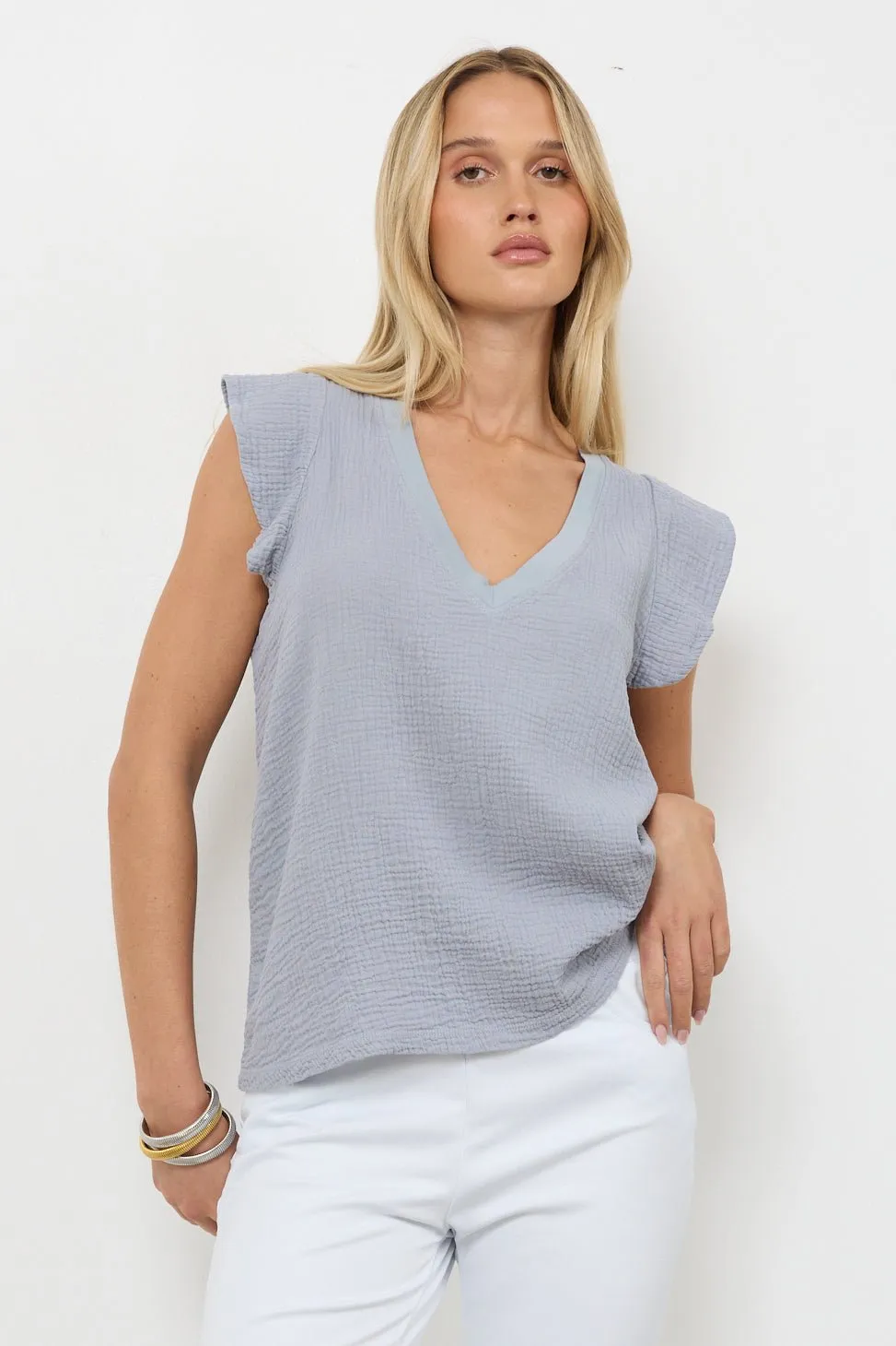 FINN GAUZE TOP sold by LAmade product image thumbnail 5