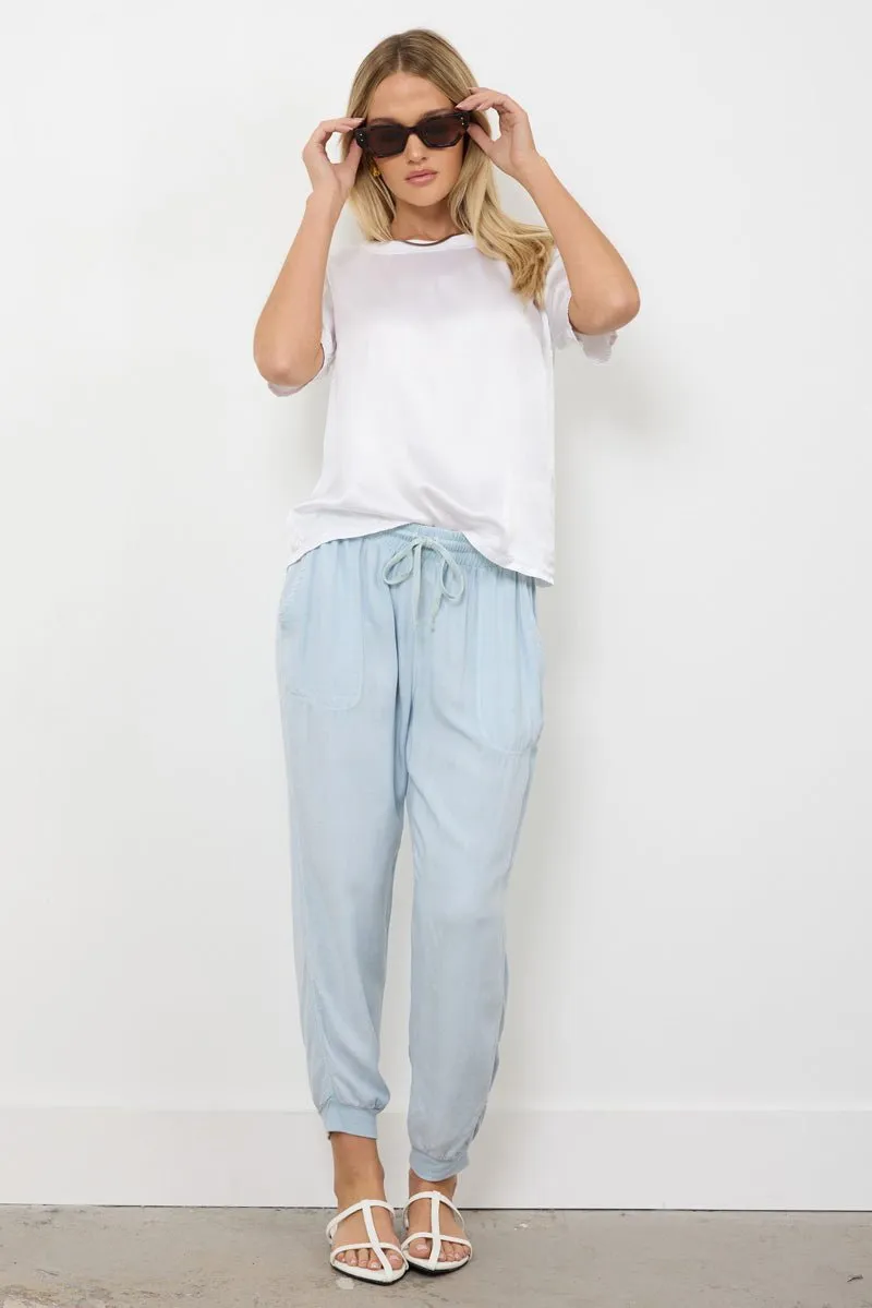 OCEAN SIDE SILKY TEE - FINAL SALE sold by LAmade product image thumbnail 4