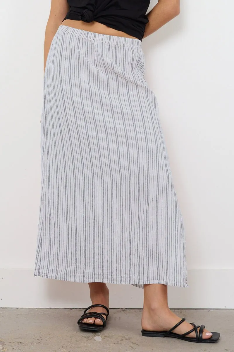 VICTORIA LINEN SKIRT - FINAL SALE sold by LAmade product image thumbnail 5