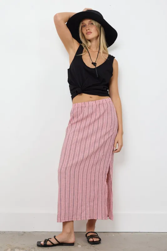 VICTORIA LINEN SKIRT - FINAL SALE sold by LAmade