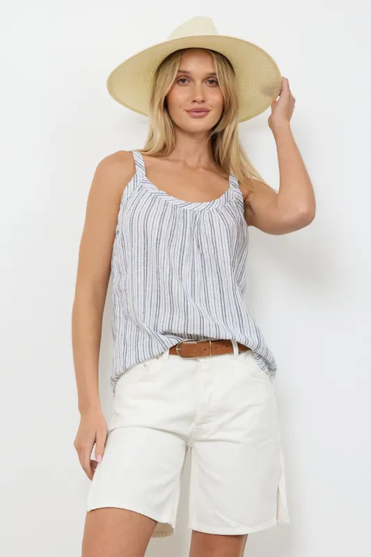 LYDIA LINEN CAMI - FINAL SALE sold by LAmade