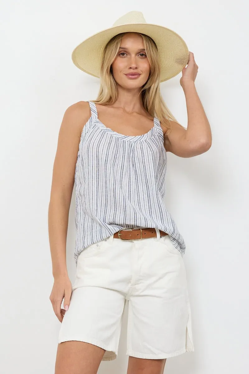 LYDIA LINEN CAMI - FINAL SALE sold by LAmade