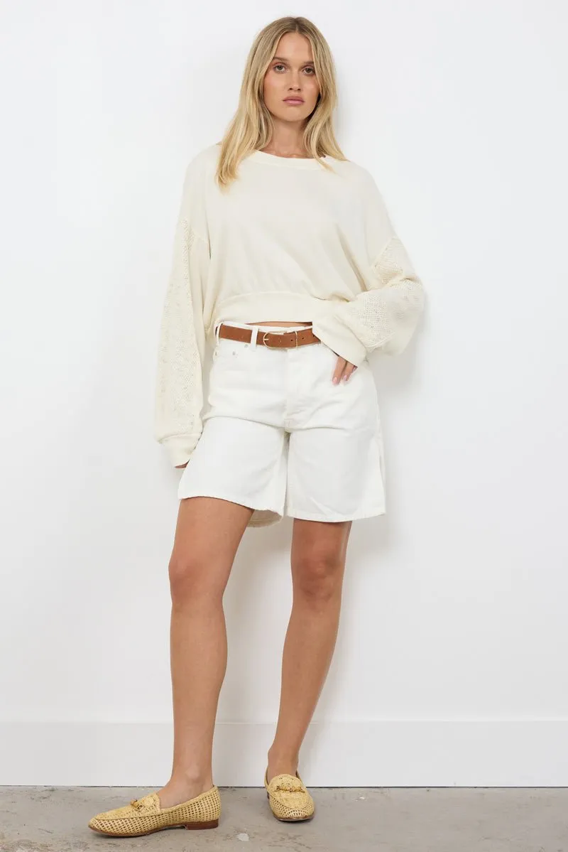 HAZEL MESH SLEEVE PULLOVER - FINAL SALE sold by LAmade product image thumbnail 2