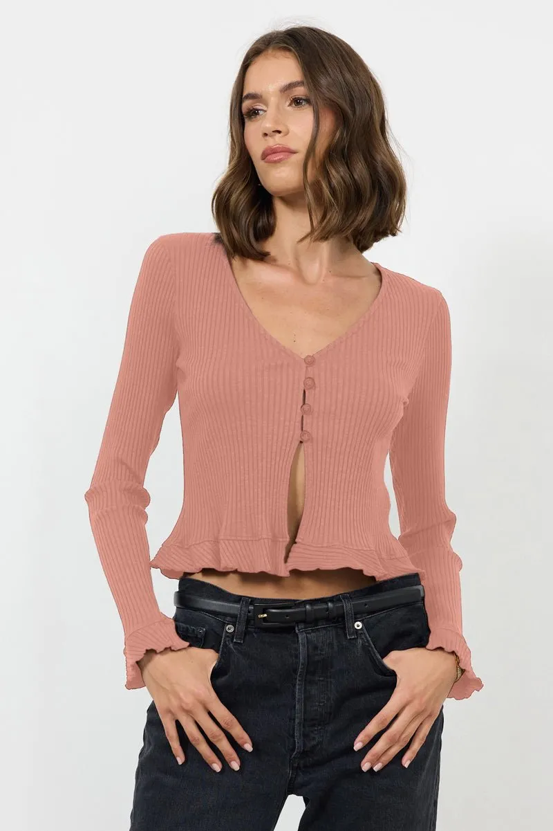 EVERLYN CROPPED CARDI - FINAL SALE sold by LAmade product image thumbnail 4