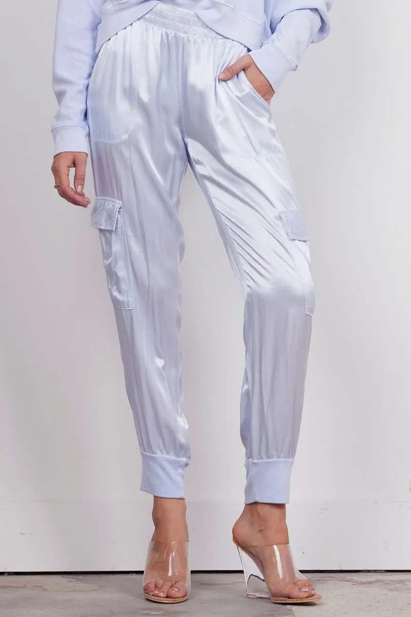 SATIN CARGO JOGGER - FINAL SALE sold by LAmade product image thumbnail 2