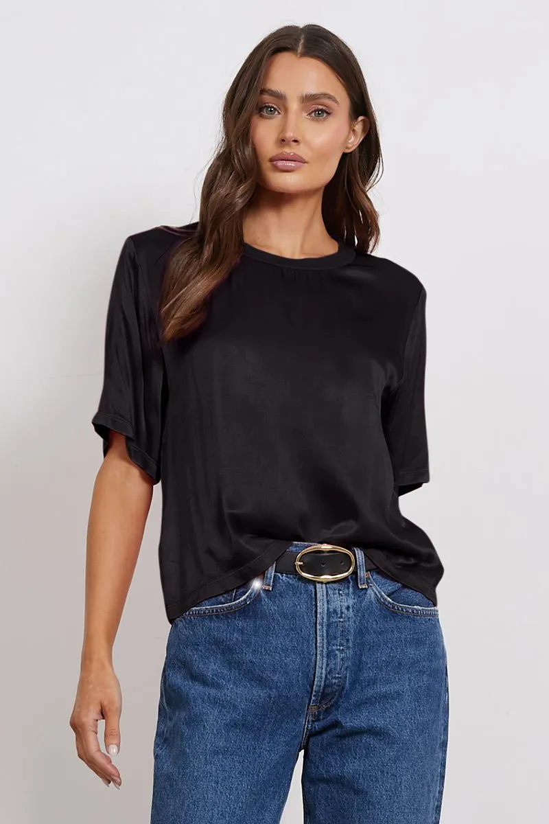 NIGHTS IN THE CITY SILKY TEE - FINAL SALE sold by LAmade product image thumbnail 5