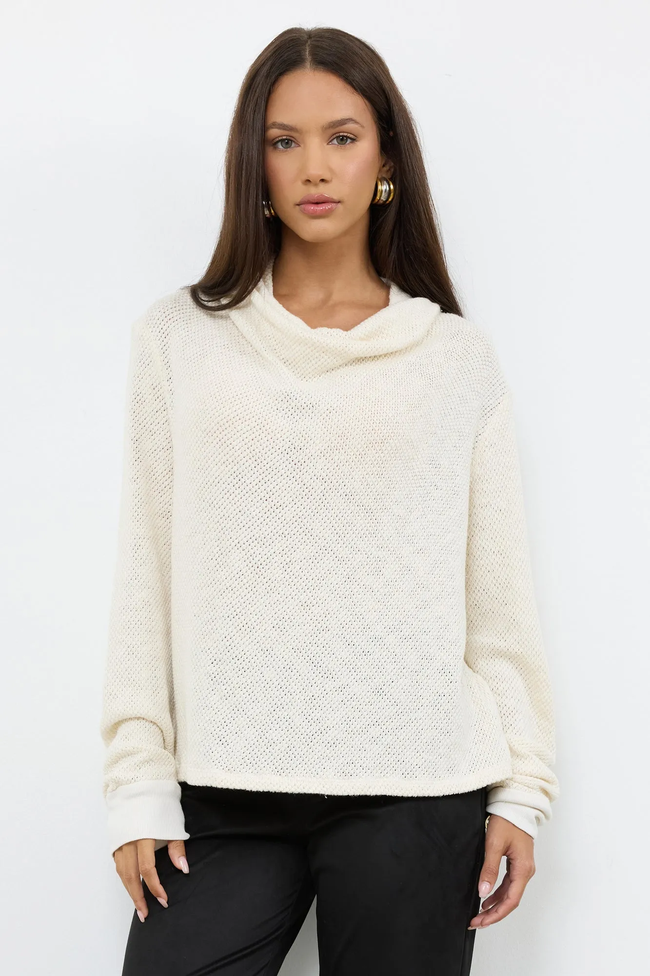 QUINLEY COWL NECK TOP - FINAL SALE sold by LAmade product image thumbnail 3