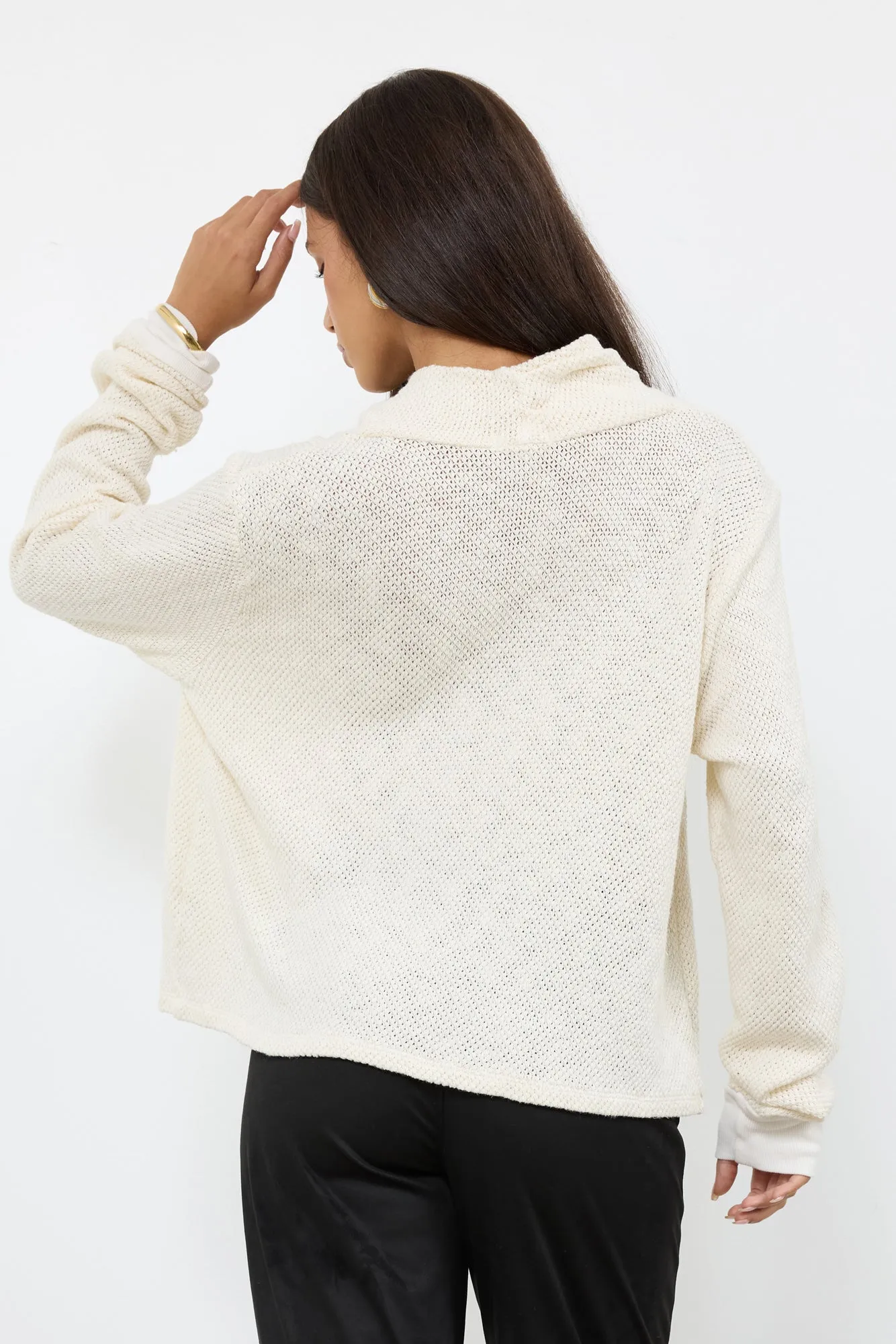 QUINLEY COWL NECK TOP - FINAL SALE sold by LAmade product image thumbnail 4
