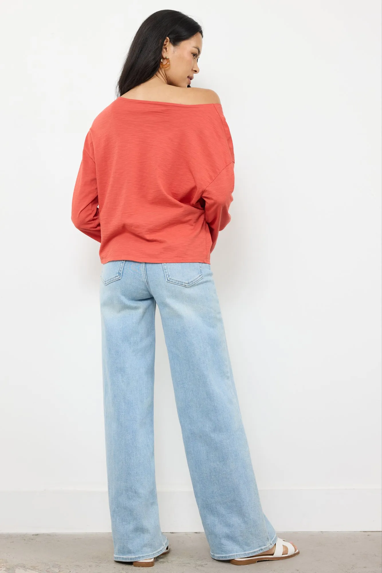MARLOW HEAVY SLUB LONG SLEEVE sold by LAmade product image thumbnail 4