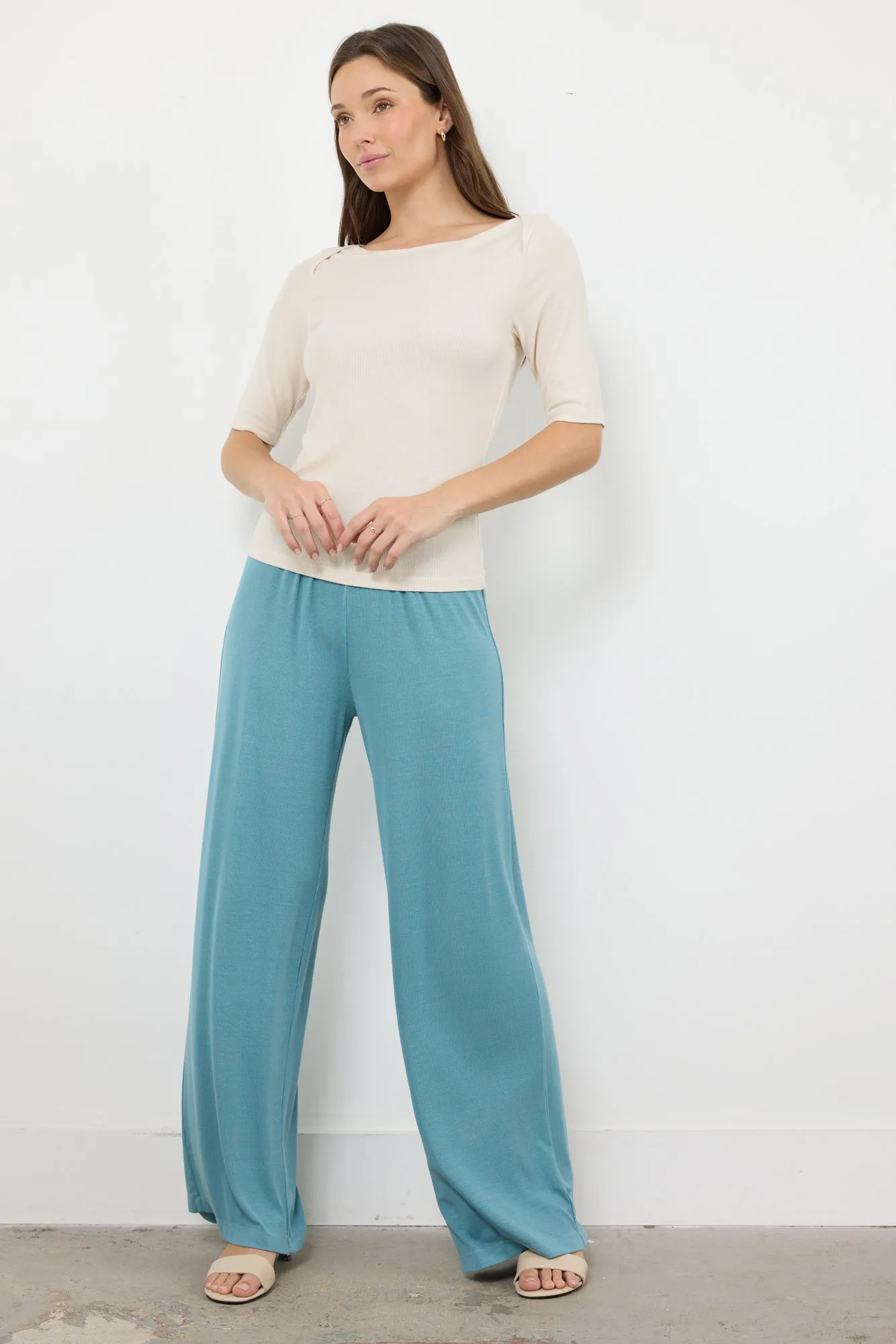 MAISON SCOOP NECK TOP sold by LAmade product image thumbnail 3