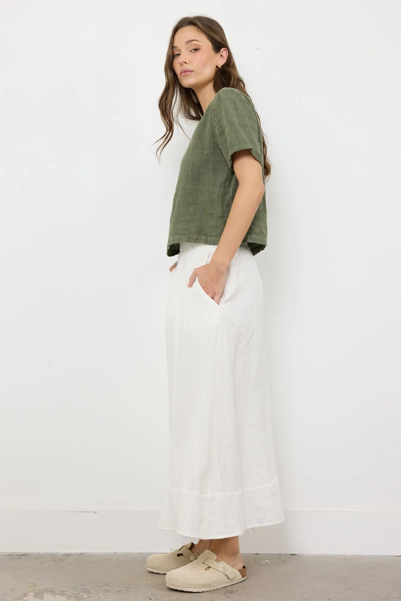 CITY LINEN TOP sold by LAmade product image thumbnail 3