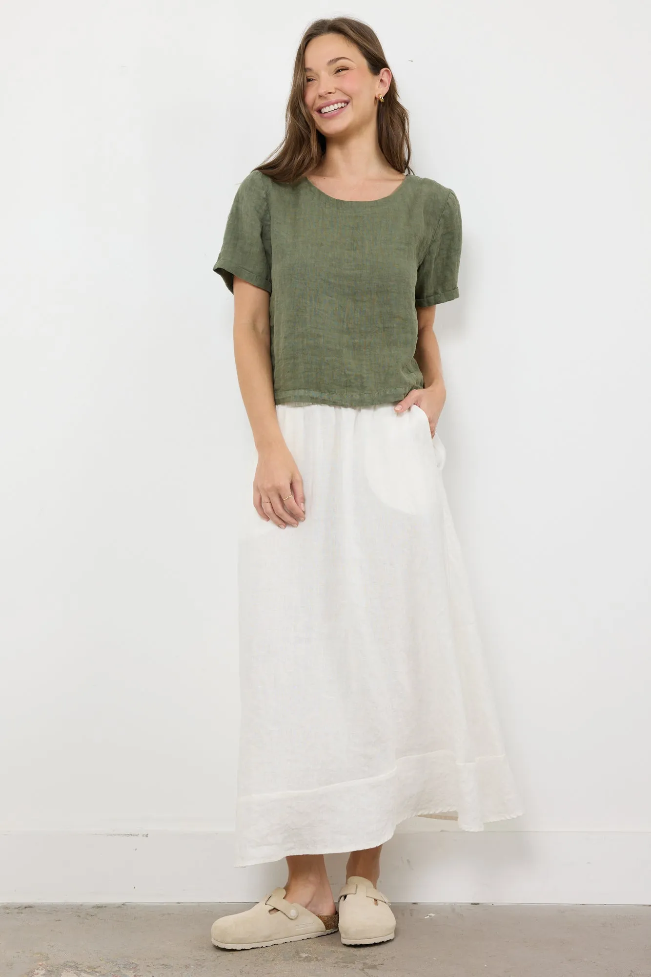 CITY LINEN TOP sold by LAmade product image thumbnail 2