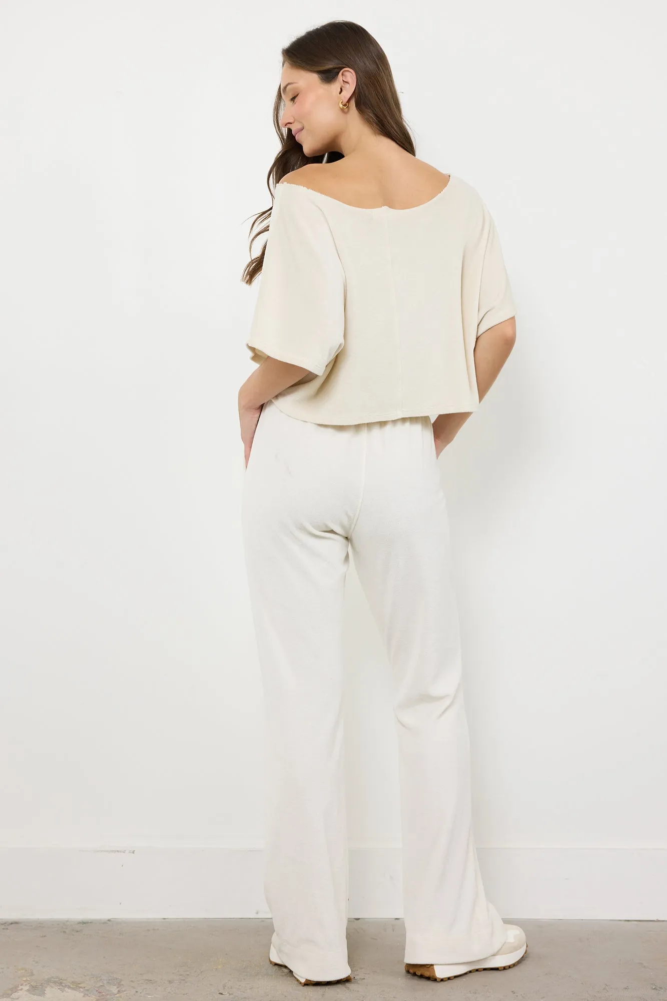 LARK OFF SHOULDER VELOUR TOP sold by LAmade product image thumbnail 4