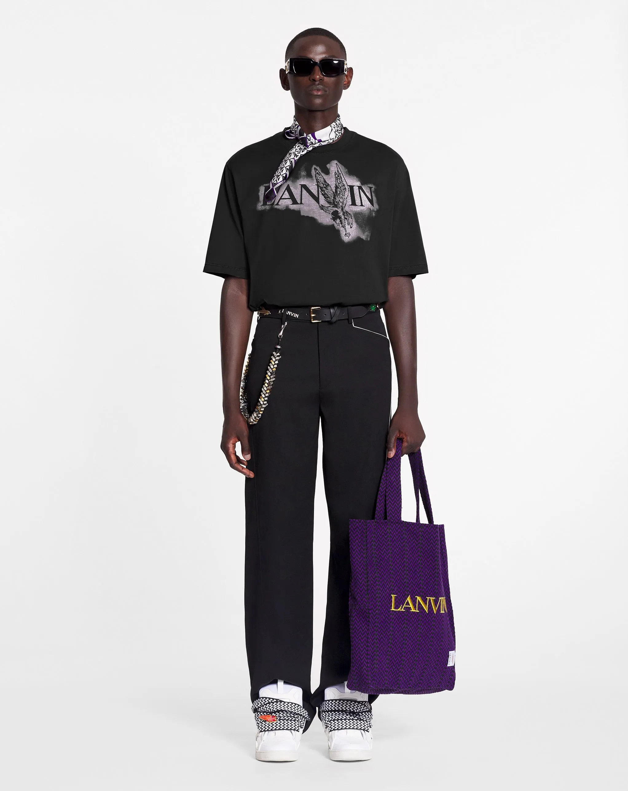 LANVIN X FUTURE EAGLE PRINT T-SHIRT sold by Lanvin product image thumbnail 3