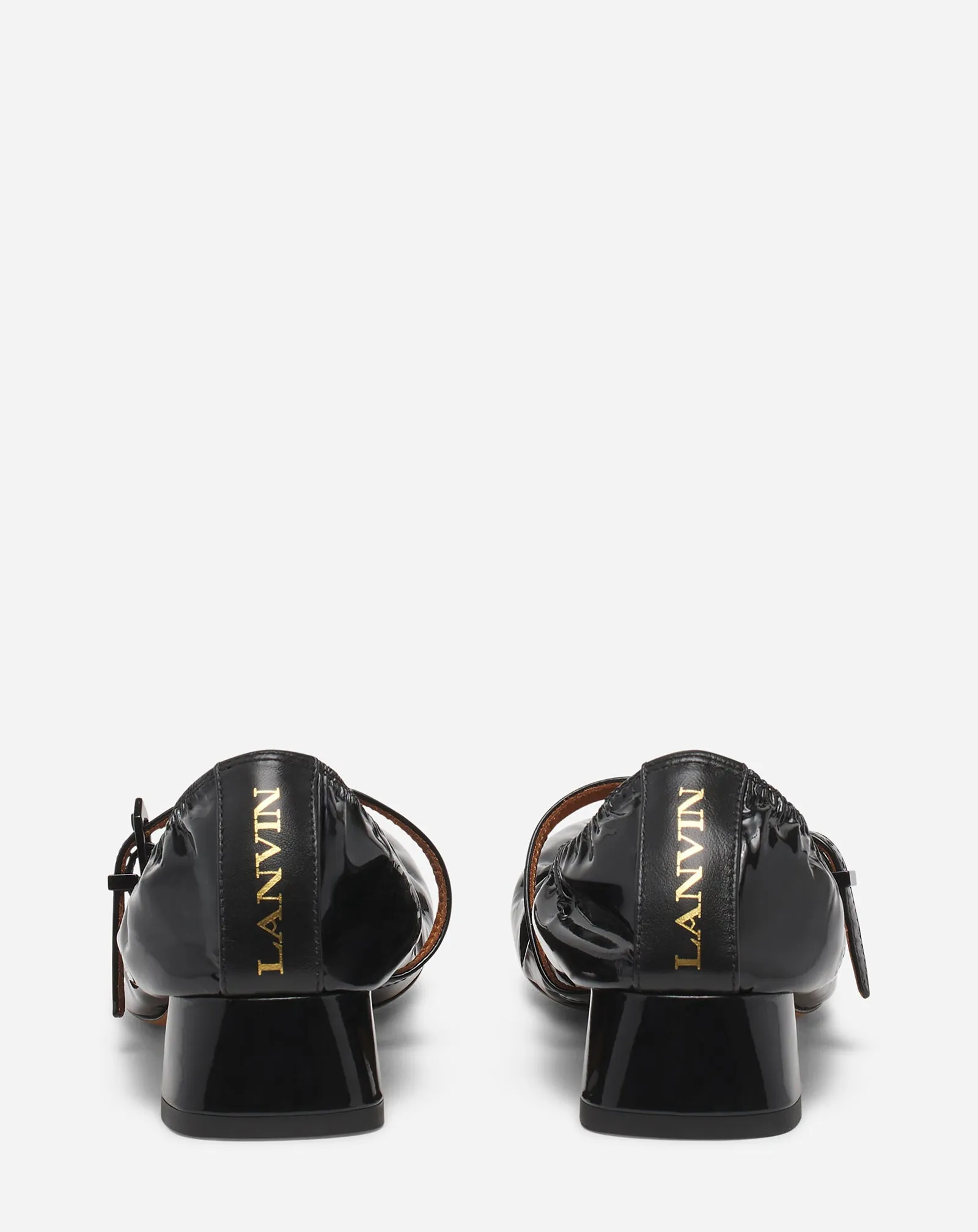HEELED MARY JANE IN GLOSSY LEATHER sold by Lanvin product image thumbnail 4