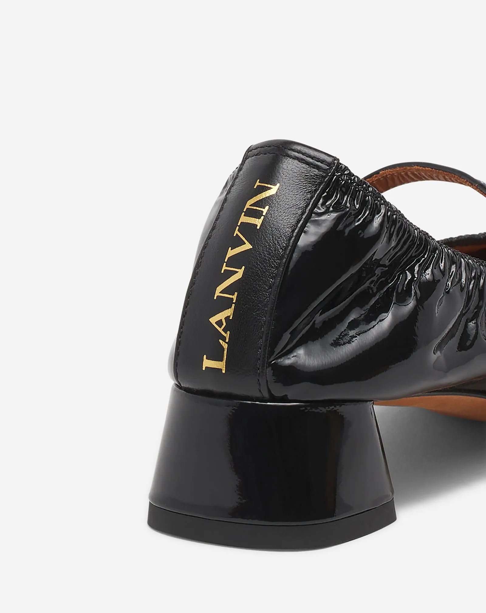 HEELED MARY JANE IN GLOSSY LEATHER sold by Lanvin product image thumbnail 5
