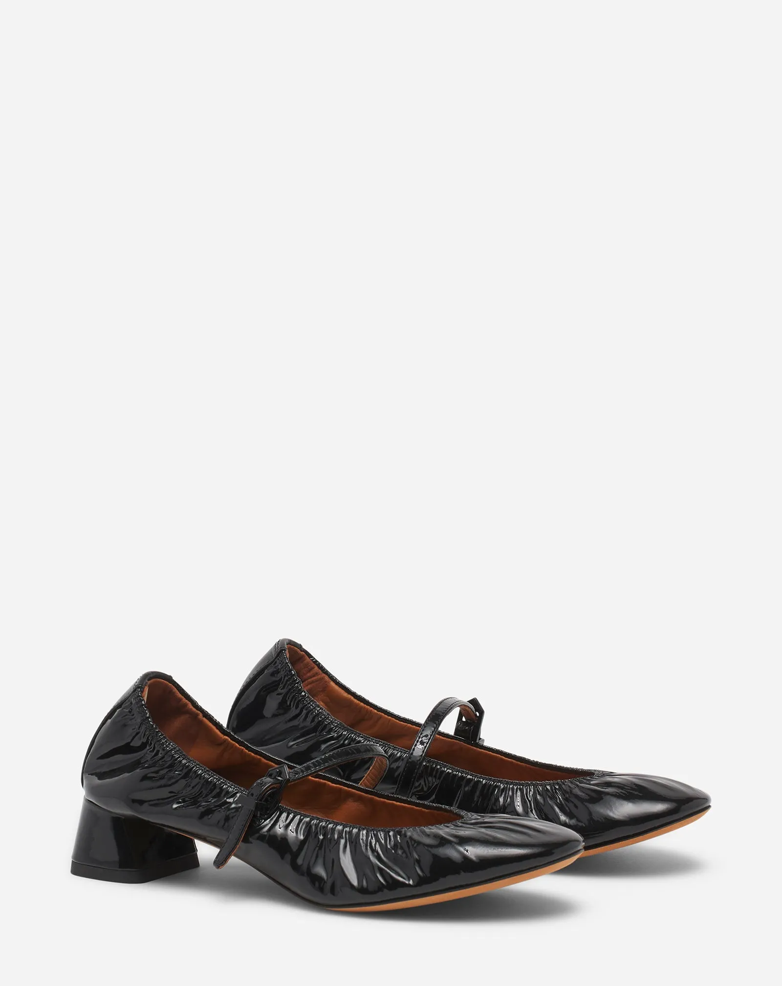 HEELED MARY JANE IN GLOSSY LEATHER sold by Lanvin product image thumbnail 2