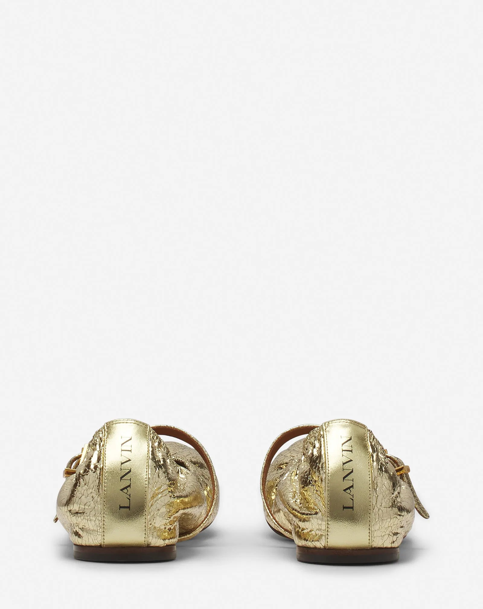 MARY JANE IN CRACKLED METALLIC LEATHER sold by Lanvin product image thumbnail 4