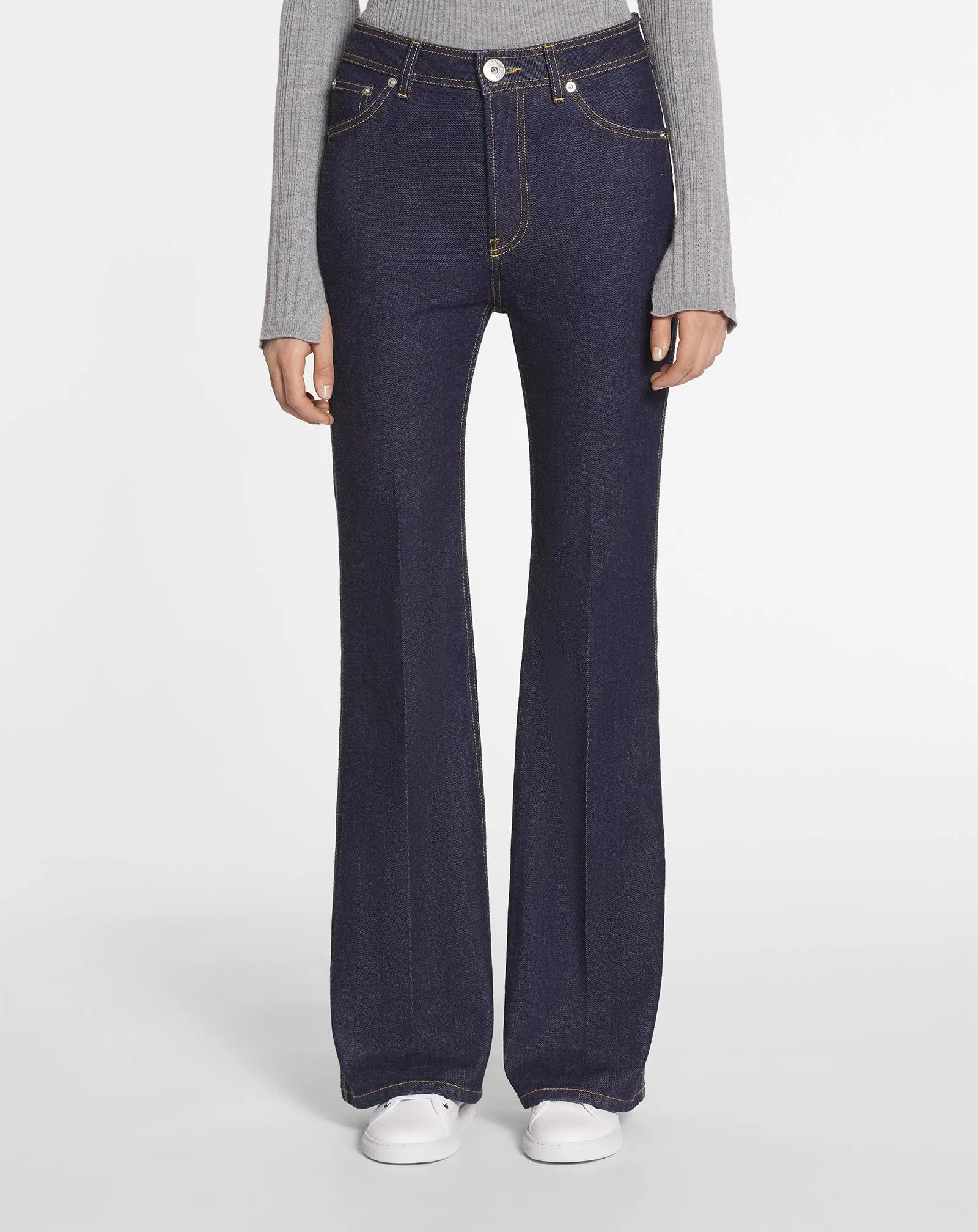 FLARED DENIM PANTS sold by Lanvin product image thumbnail 3